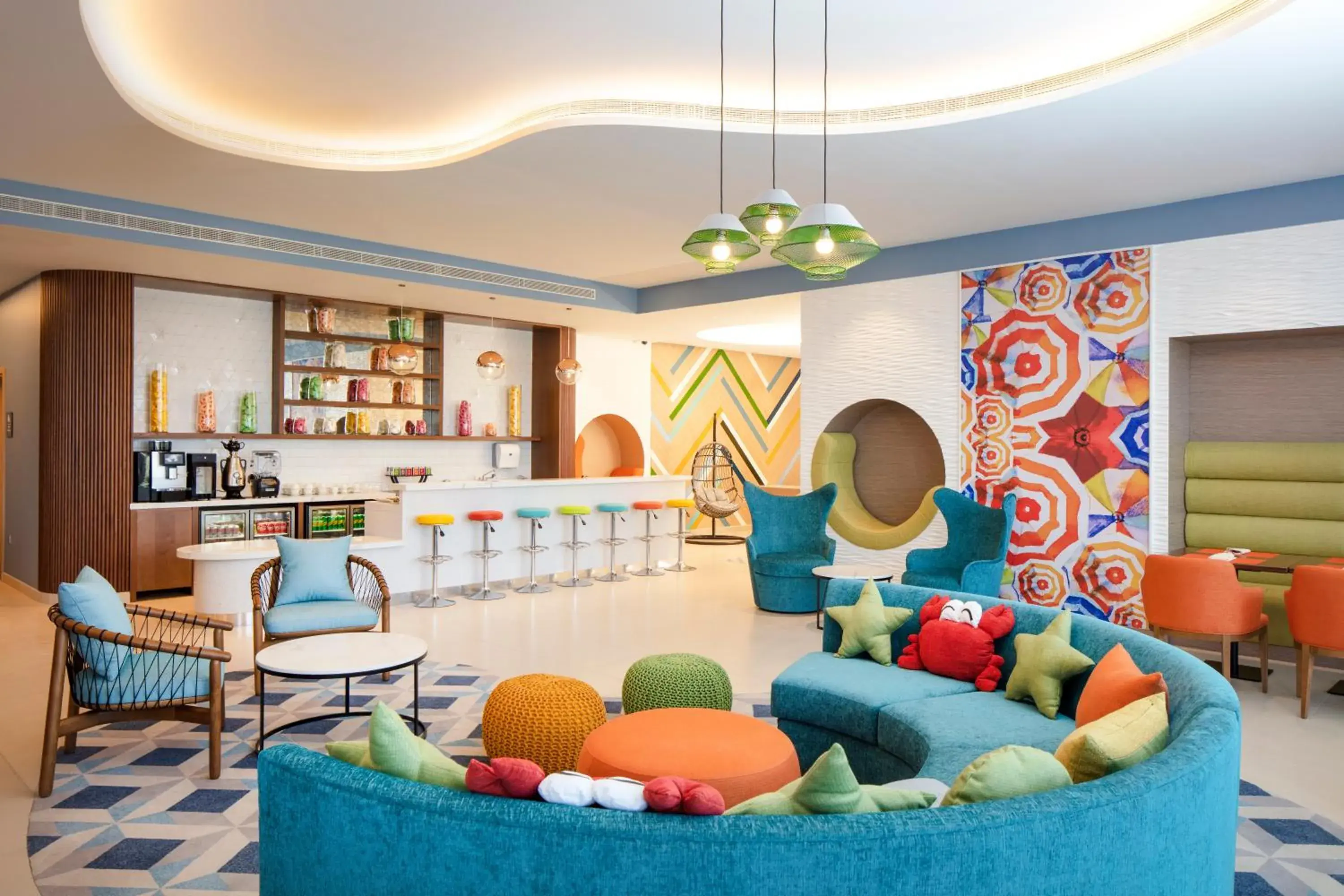 Lounge or bar in Centara Mirage Beach Resort Dubai Lounge or bar in Centara Mirage Beach Resort Dubai