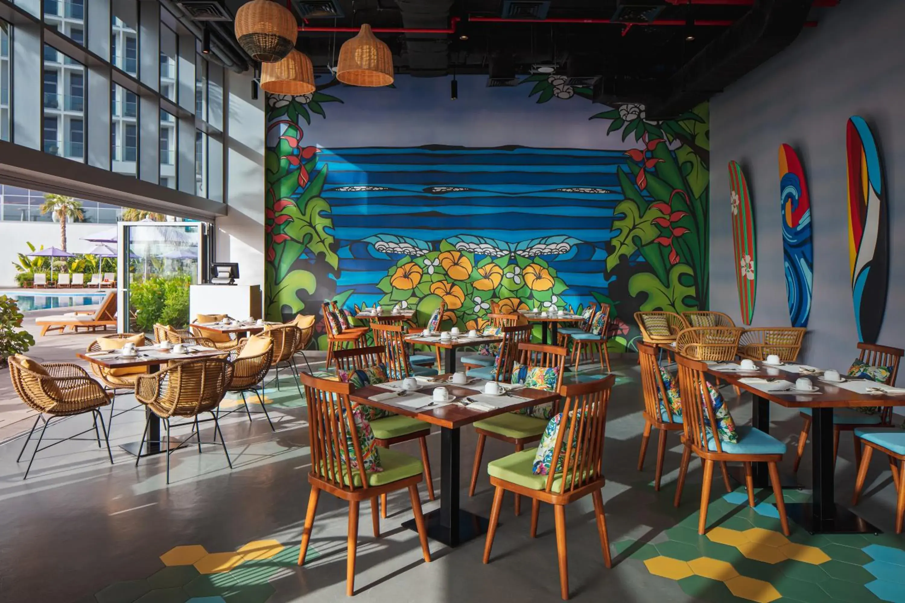 Restaurant/places to eat in Centara Mirage Beach Resort Dubai Restaurant/places to eat in Centara Mirage Beach Resort Dubai