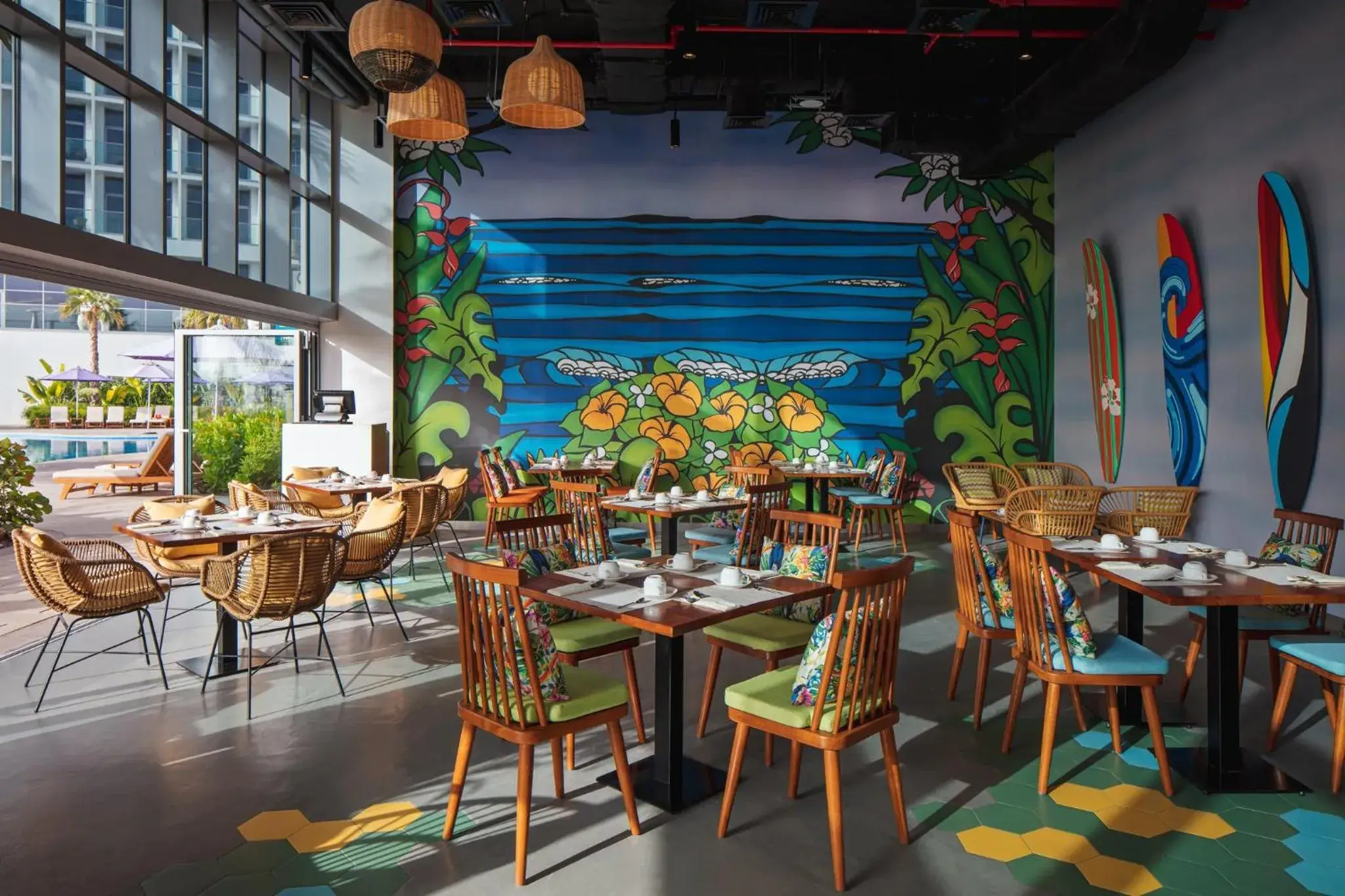 Restaurant/places to eat in Centara Mirage Beach Resort Dubai Restaurant/places to eat in Centara Mirage Beach Resort Dubai