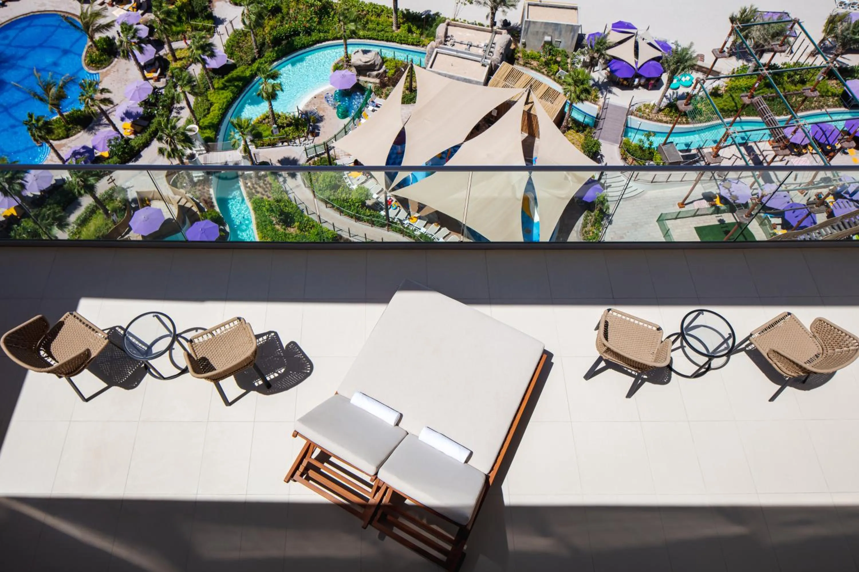 Balcony/Terrace in Centara Mirage Beach Resort Dubai