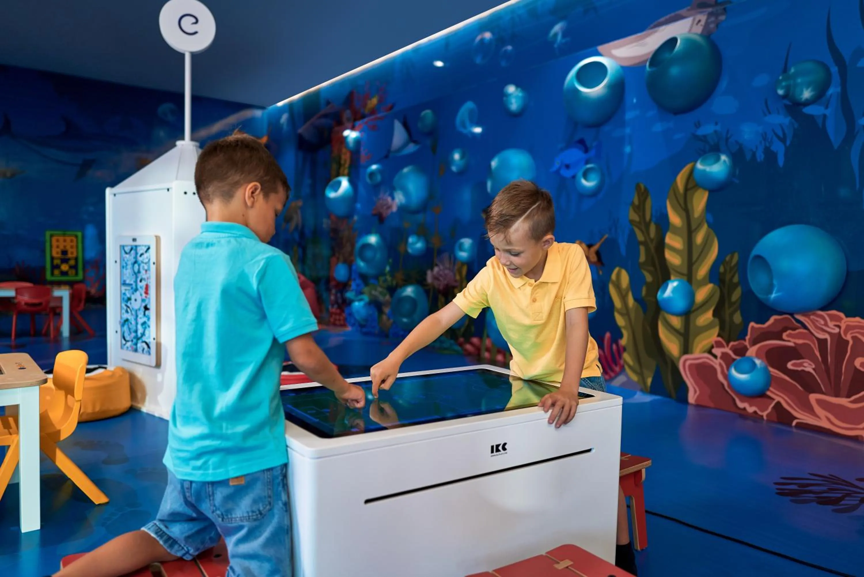 children in Centara Mirage Beach Resort Dubai