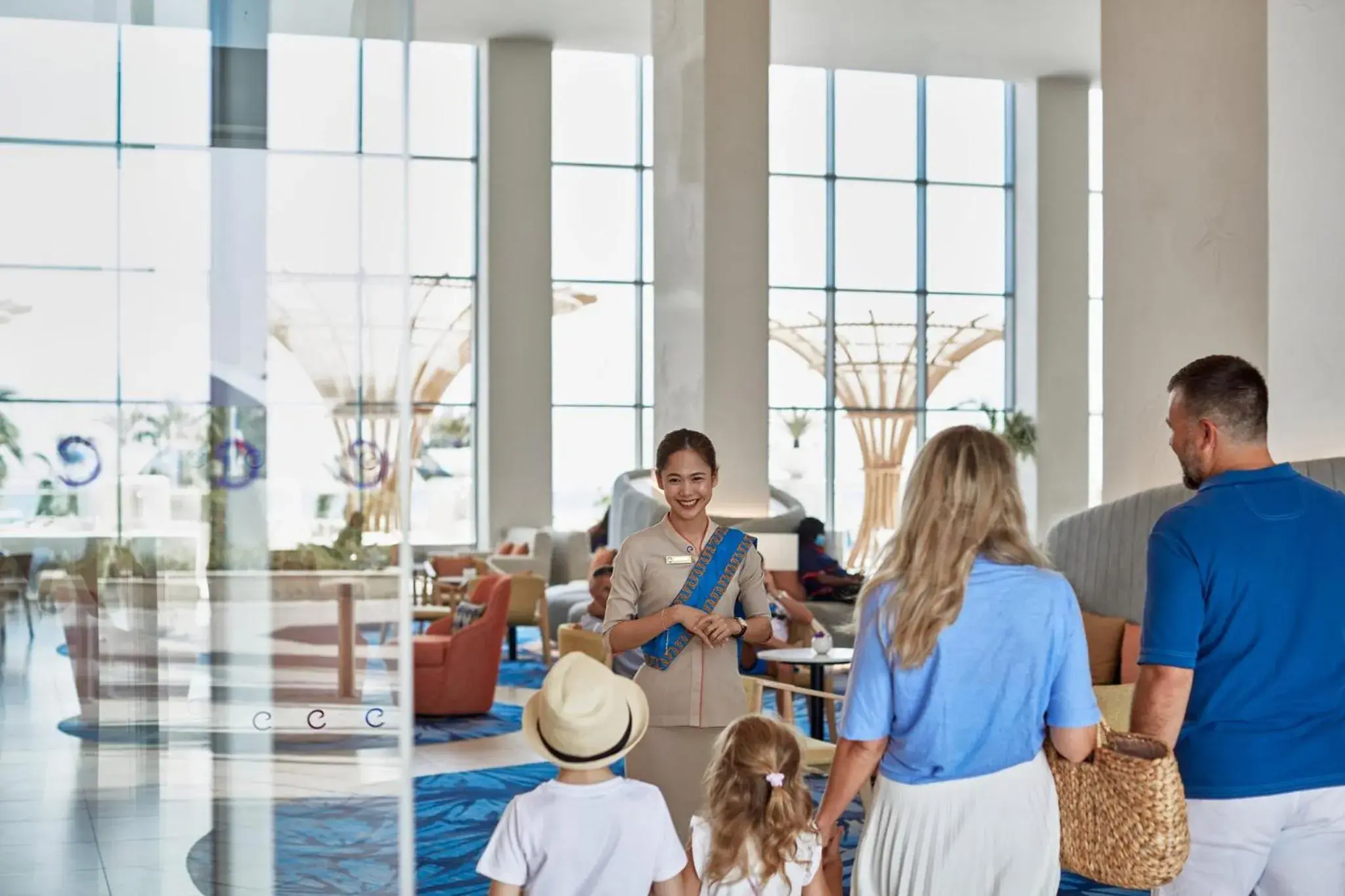 Lobby or reception in Centara Mirage Beach Resort Dubai Lobby or reception in Centara Mirage Beach Resort Dubai
