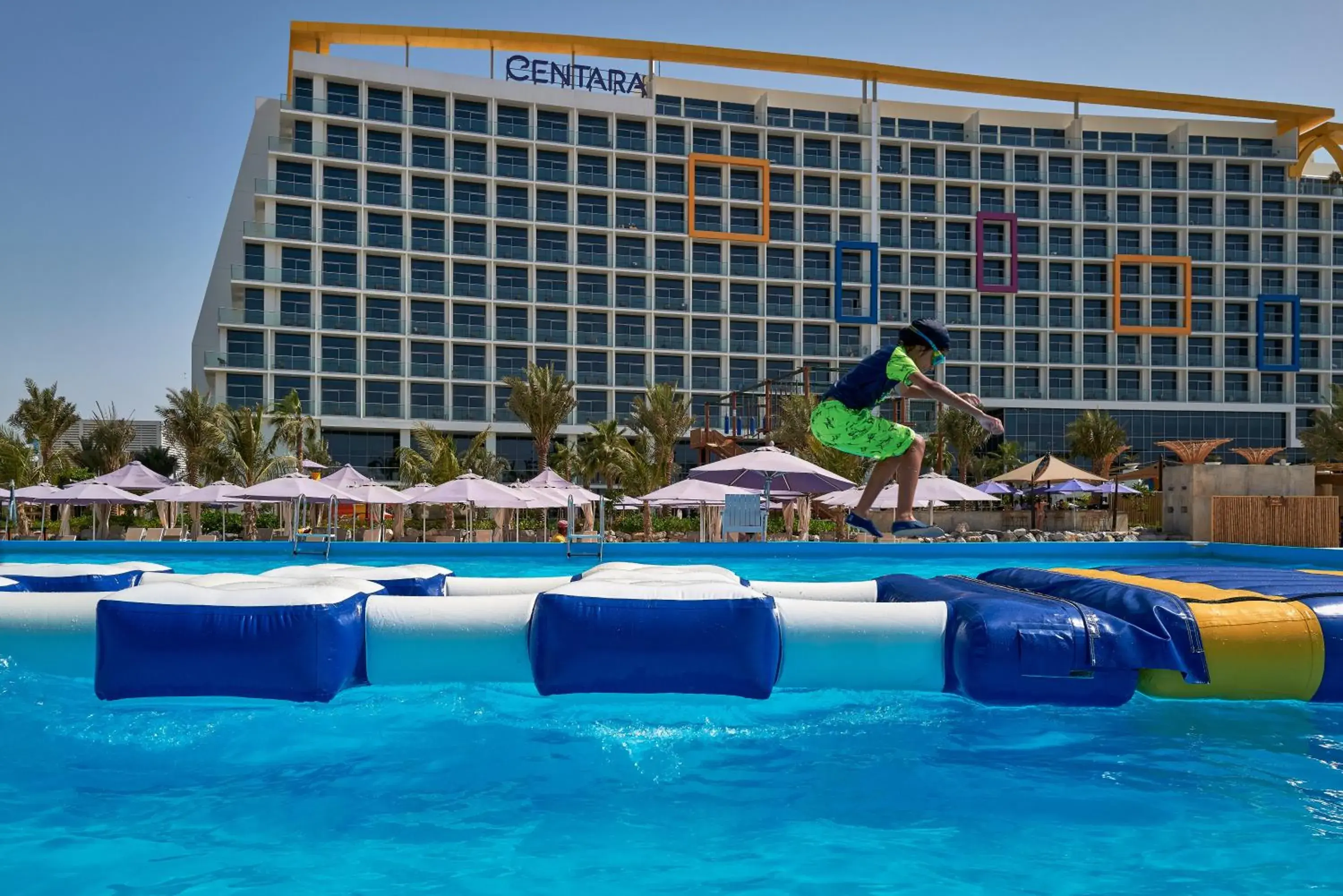 Property building in Centara Mirage Beach Resort Dubai Property building in Centara Mirage Beach Resort Dubai