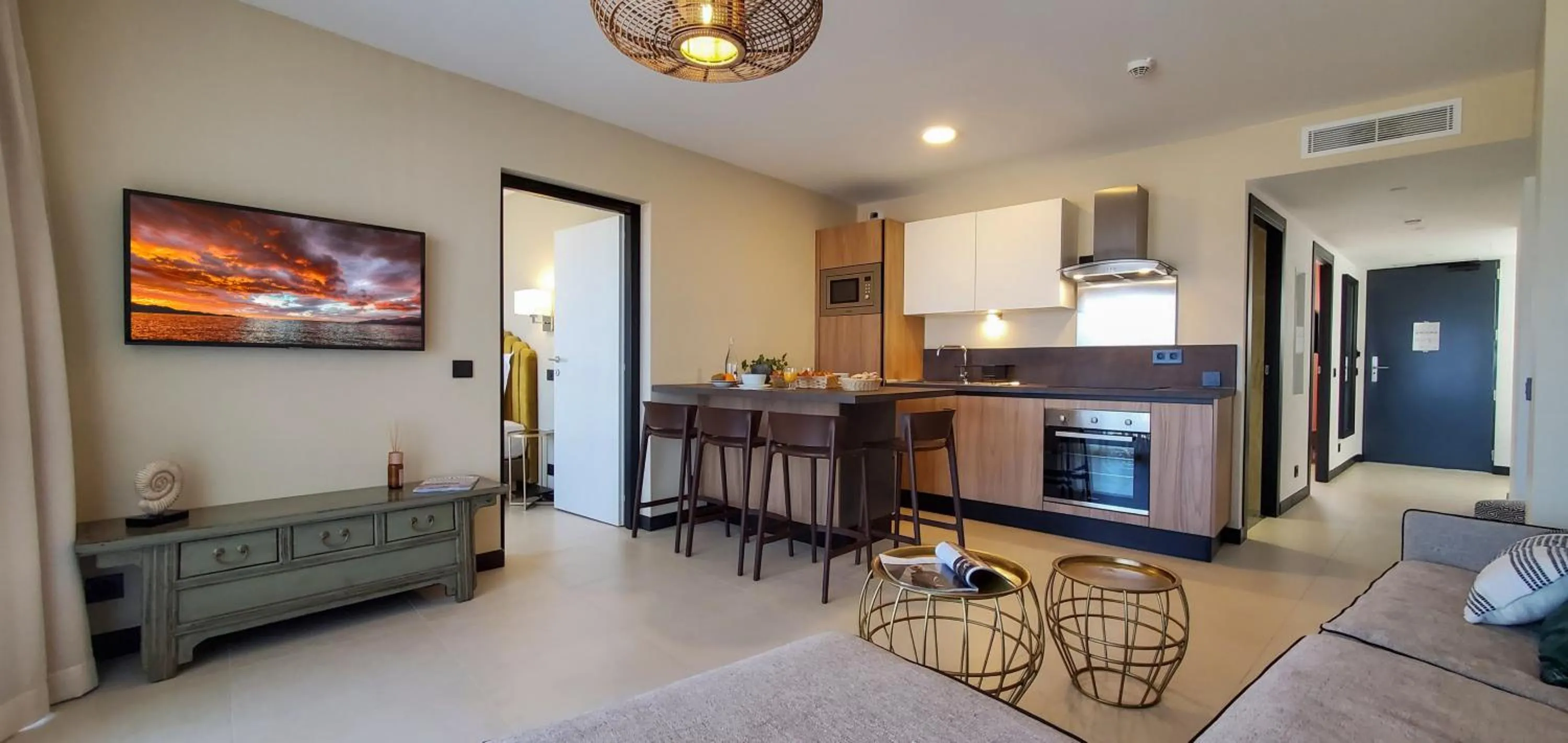 TV and multimedia in Eco-Résidence Dolce Paese & Spa