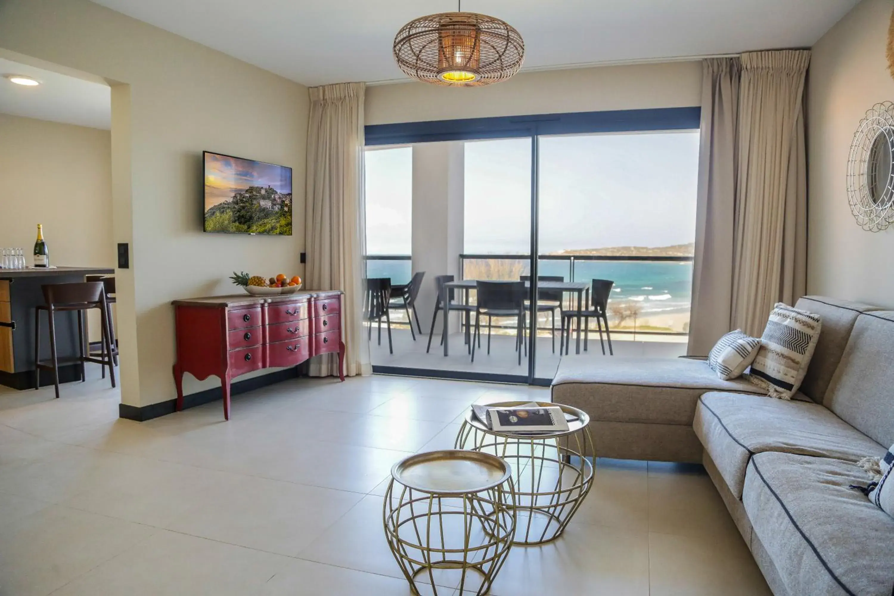 Apartment with sea View "Master Antica" 2 bedrooms and 1 cabin room in Eco-Résidence Dolce Paese & Spa Apartment with sea View "Master Antica" 2 bedrooms and 1 cabin room in Eco-Résidence Dolce Paese & Spa