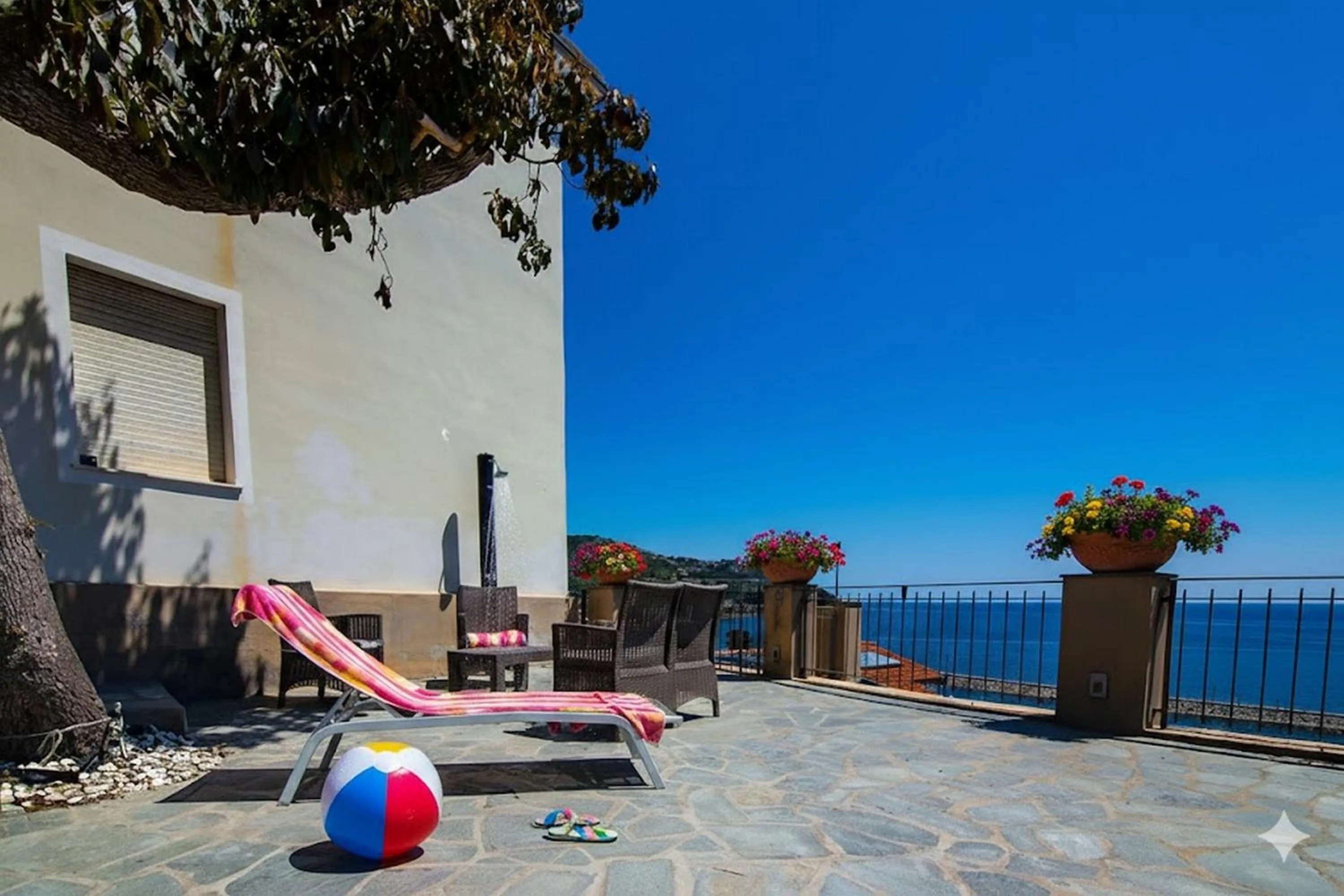 Sea view in Casa Baia Blu