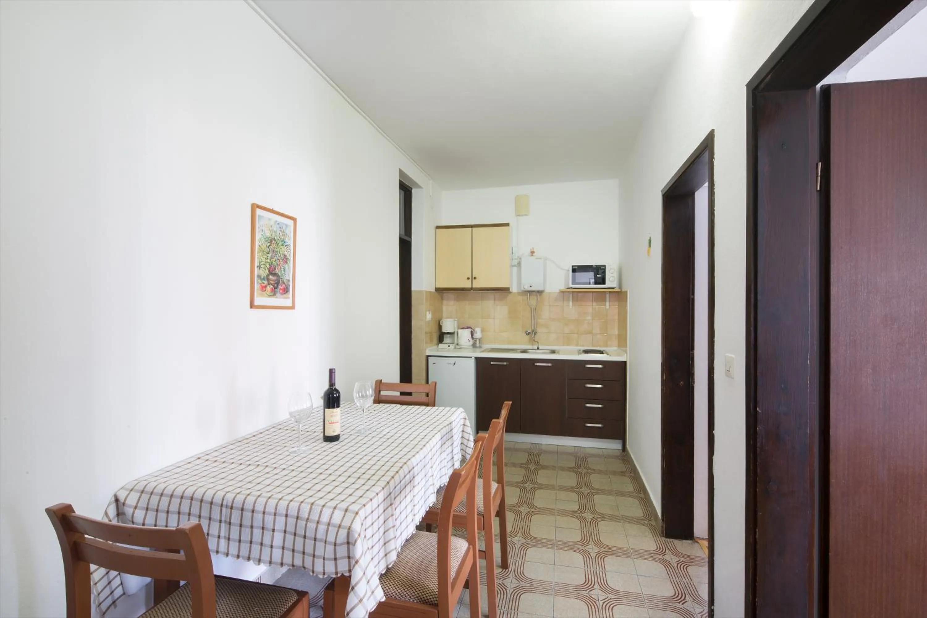 Two-Bedroom Apartment with Balcony in Apartments Budva Center 2