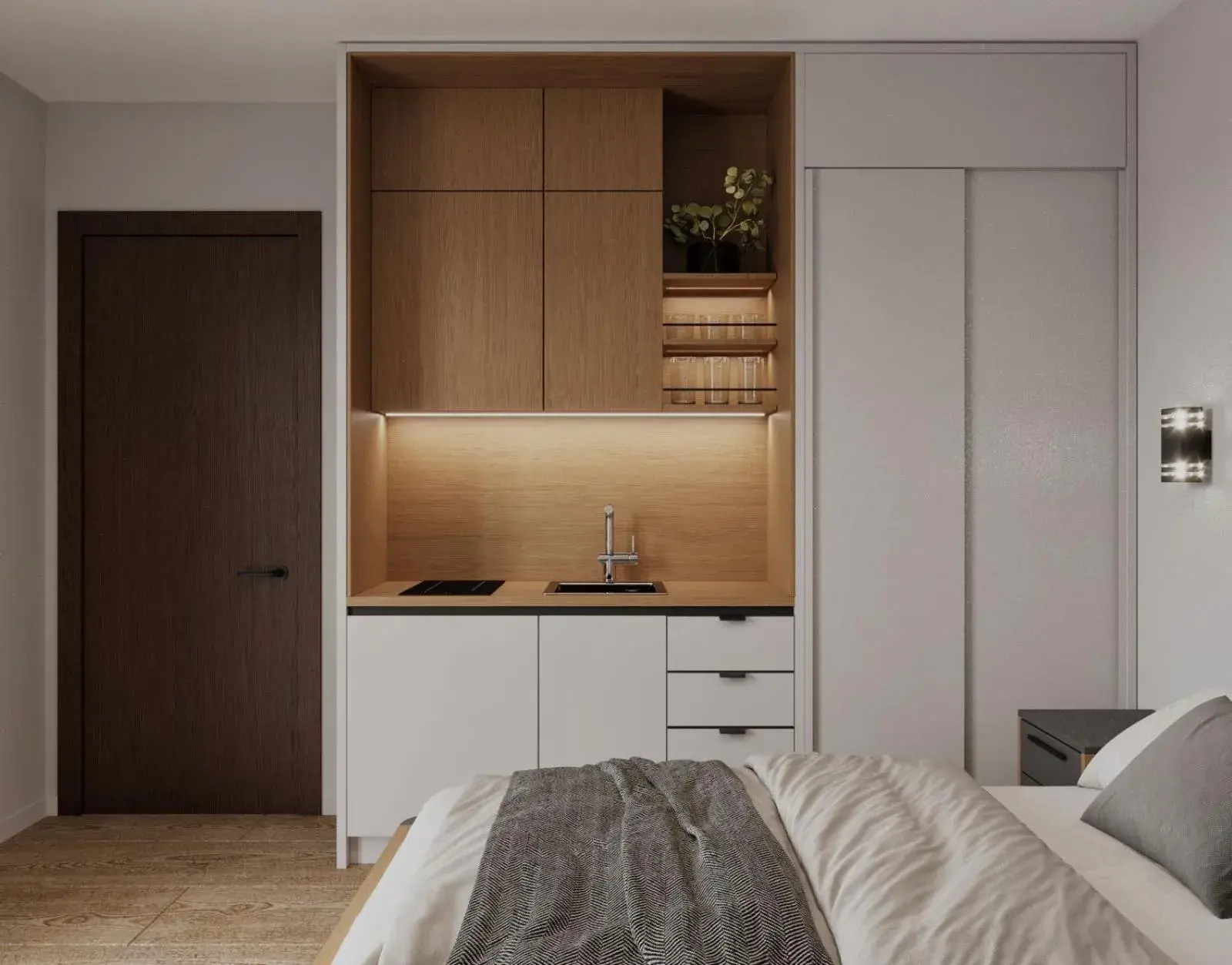 Studio with Balcony in Apartments Budva Center 2 Studio with Balcony in Apartments Budva Center 2