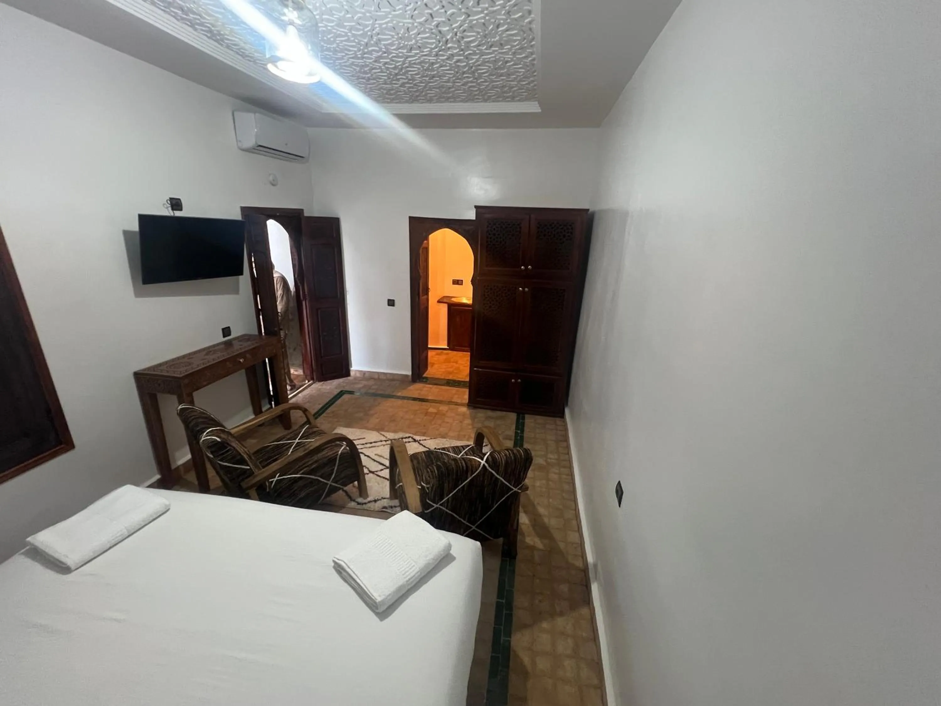 Communal lounge/ TV room, Bed in O'loft