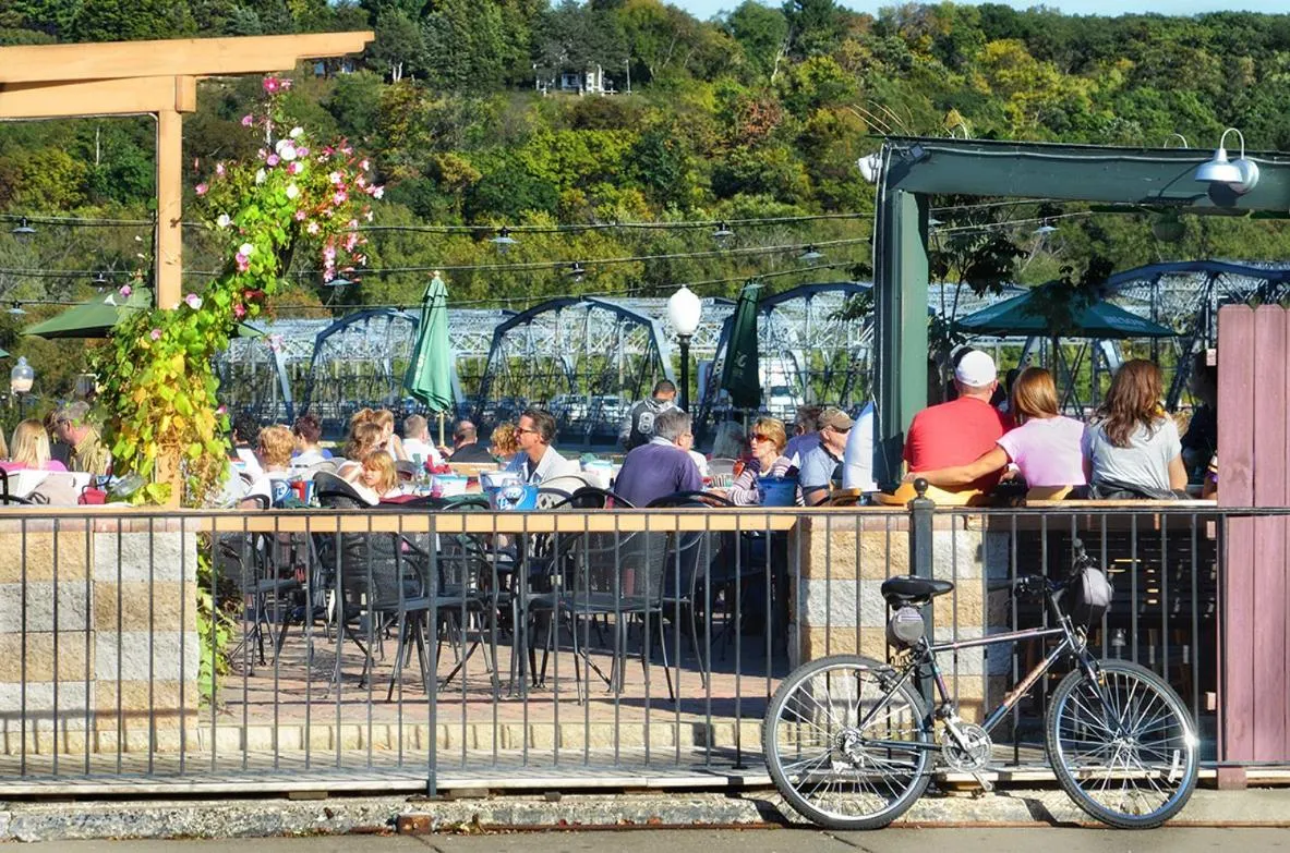 Patio in Water Street Inn