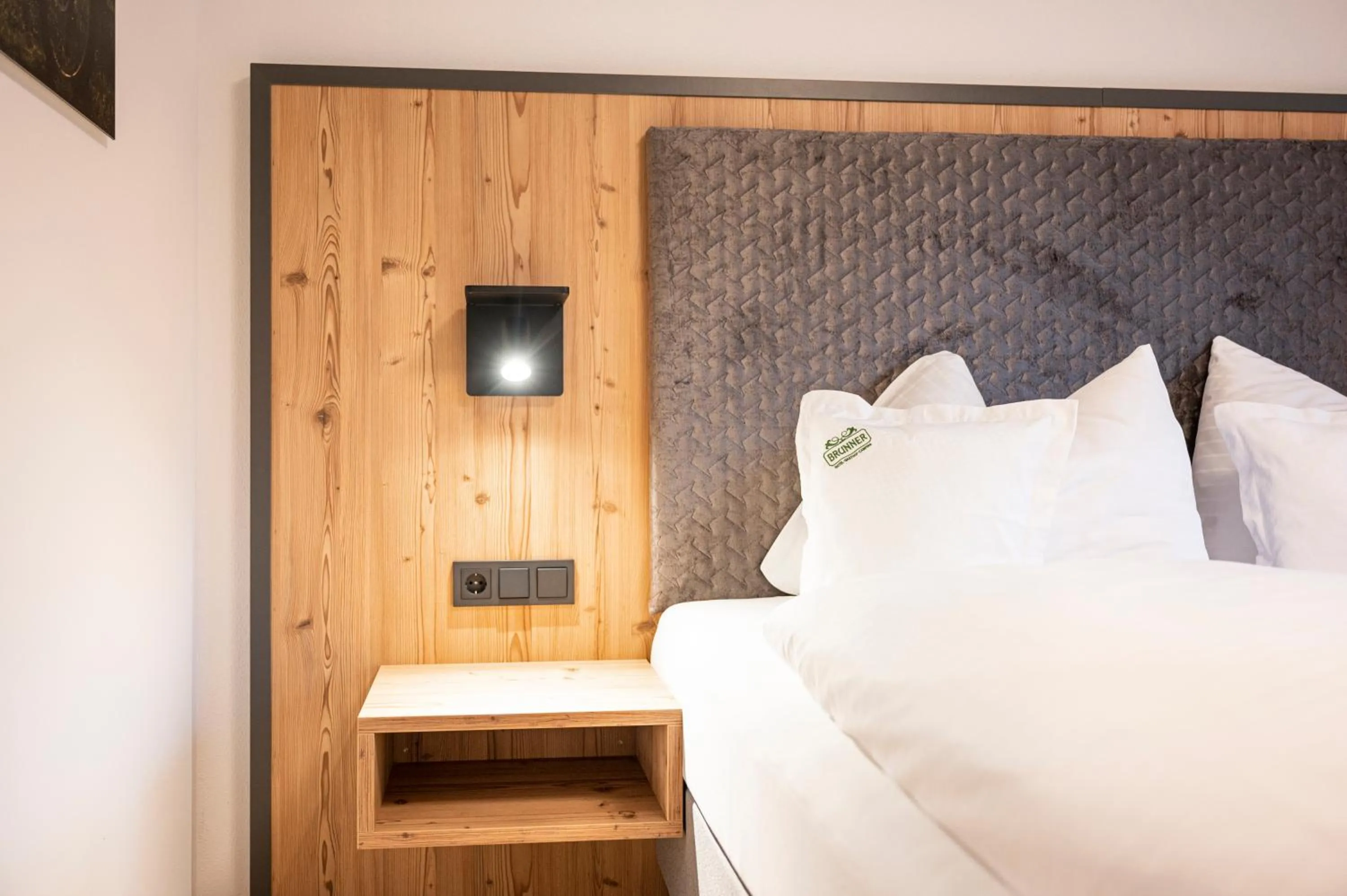 Bed in Hotel Brunner - Reiteralm