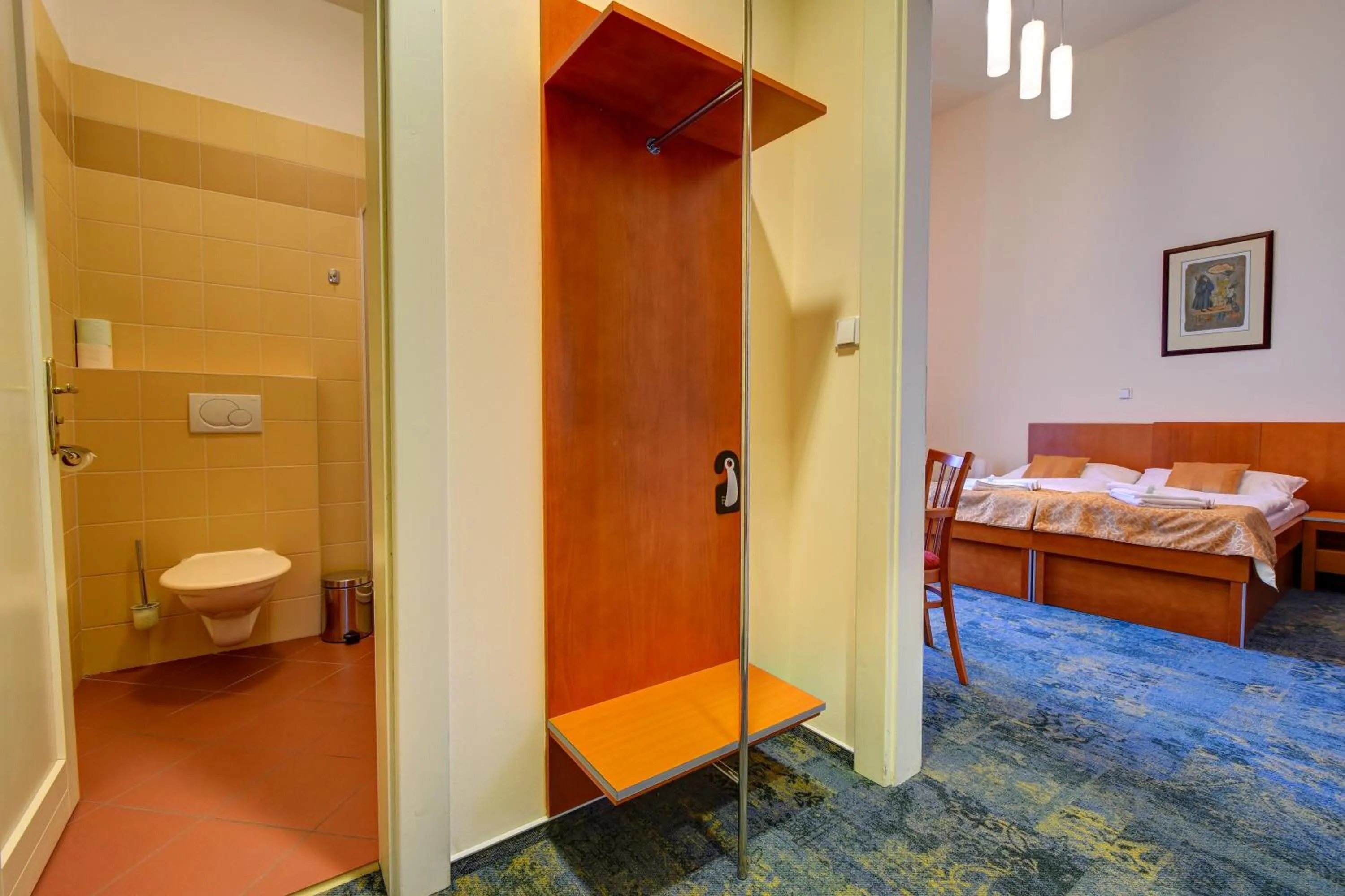 Toilet, Bed in Zámek Křtiny