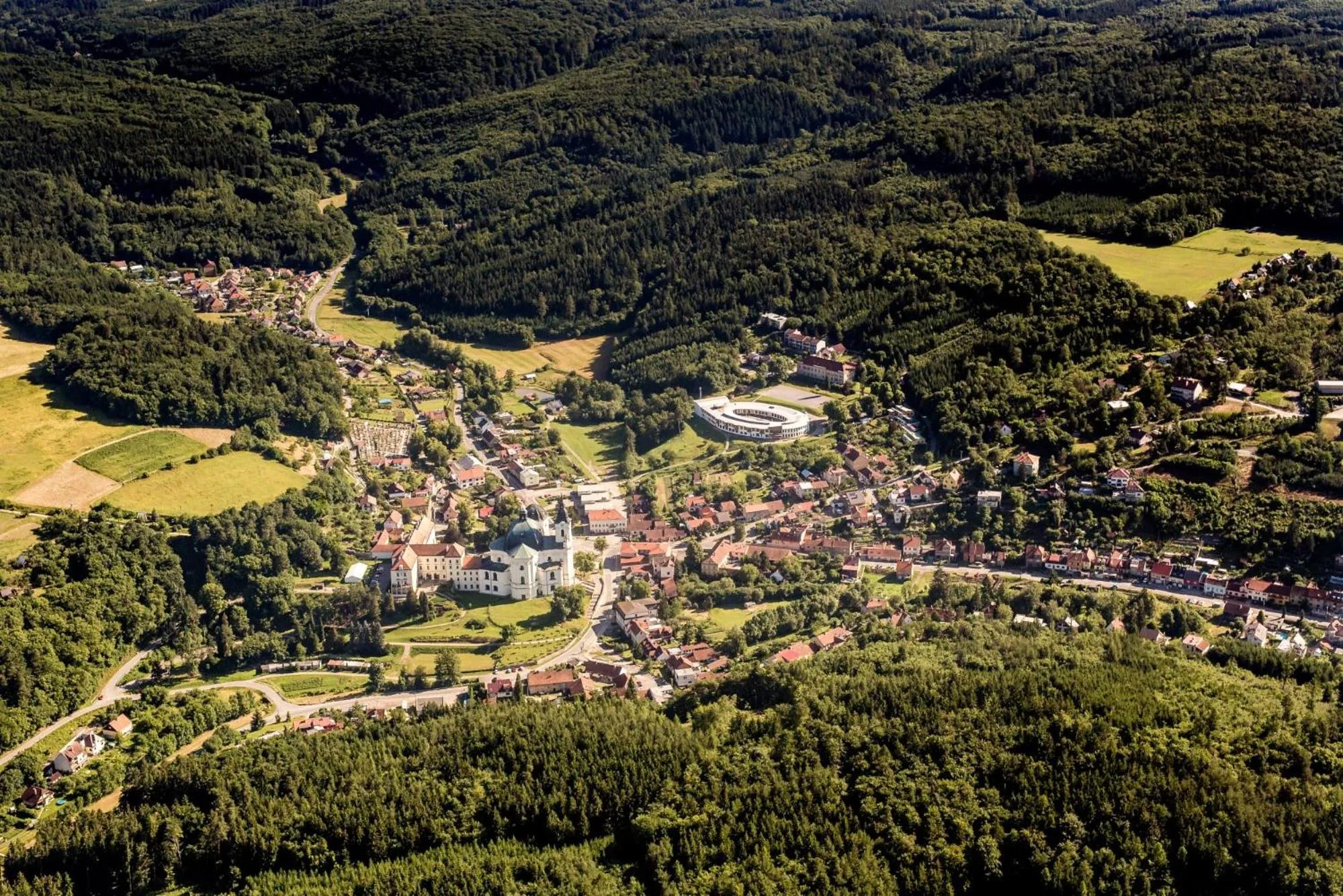 Neighbourhood in Zámek Křtiny