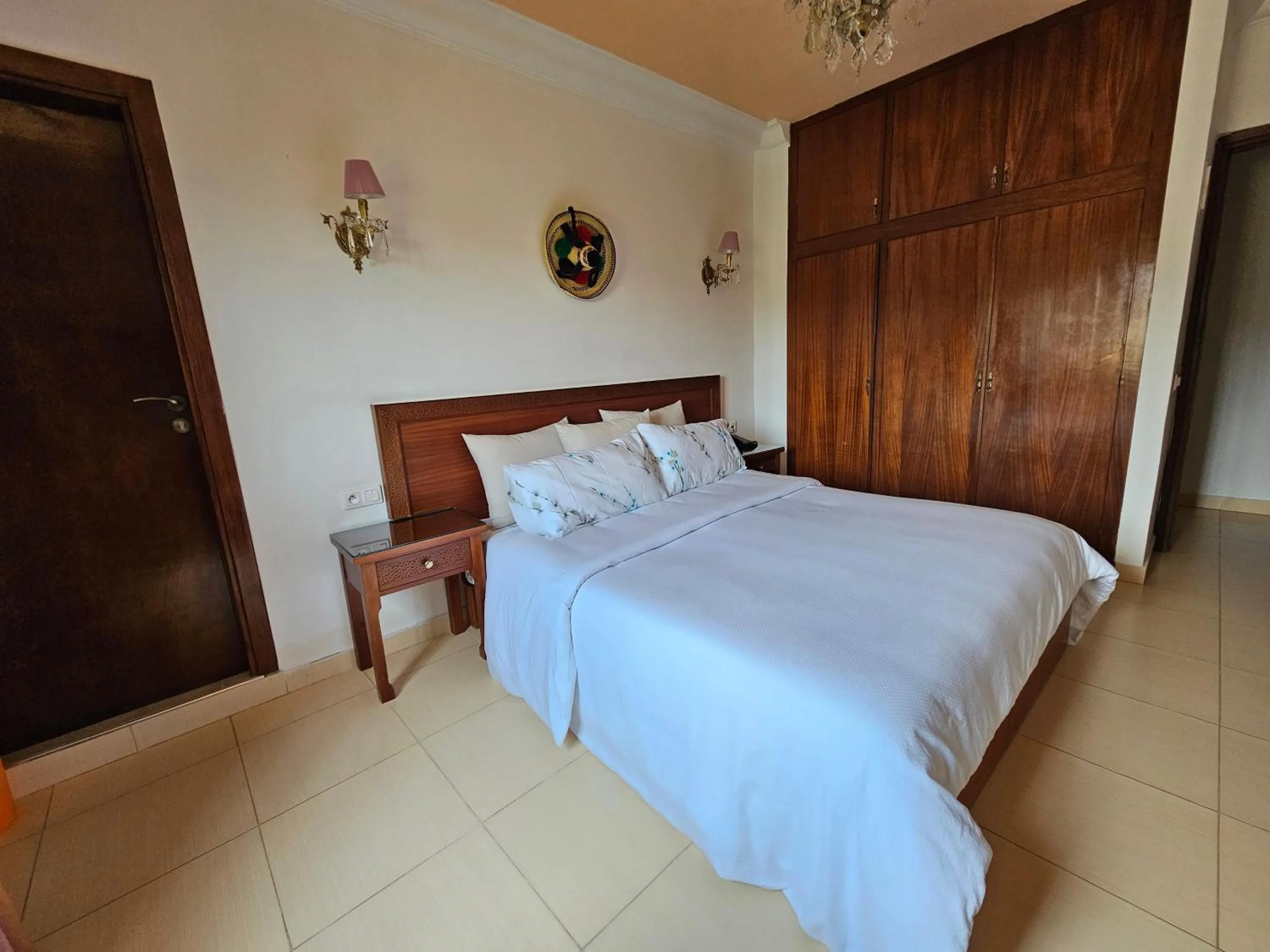 Bed in Riad Dar Achaach