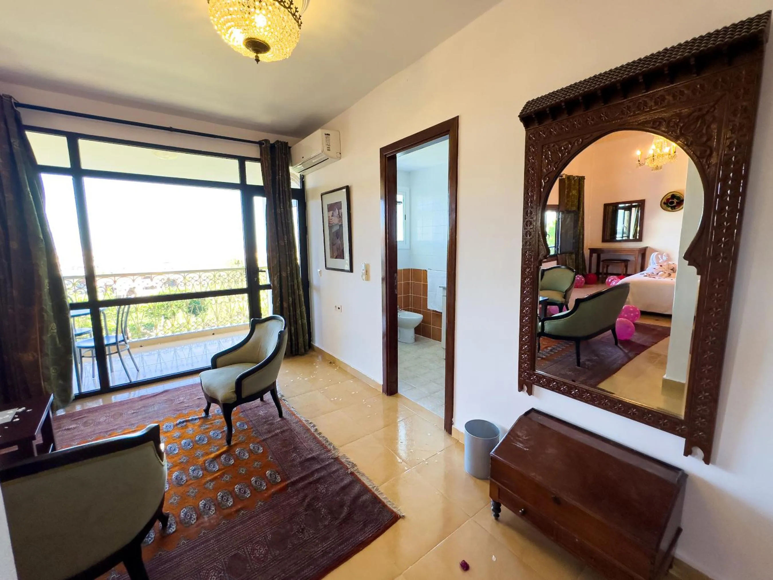 Balcony/Terrace in Riad Dar Achaach