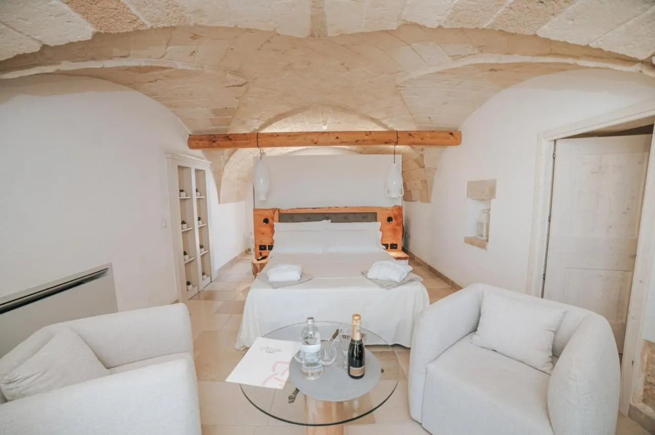 Photo of the whole room, Bed in Masseria Longa Boutique Hotel