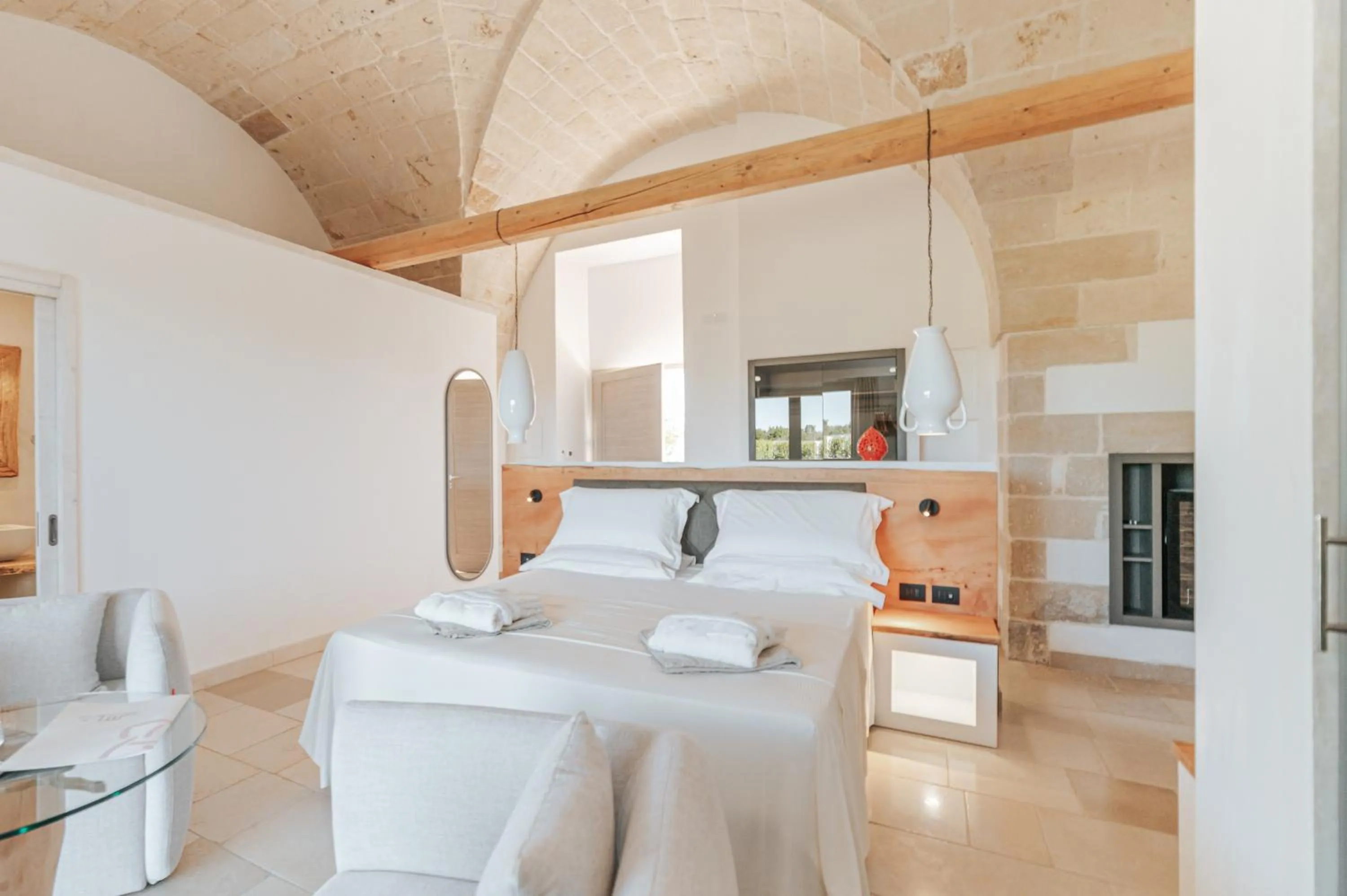 Photo of the whole room, Bed in Masseria Longa Boutique Hotel