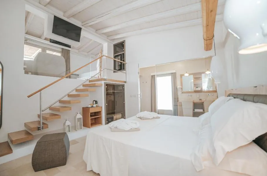 Bedroom, Bed in Masseria Longa Boutique Hotel