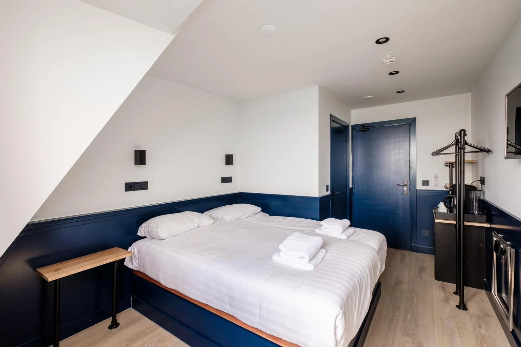 Bed in Hotel Brasserie Smits