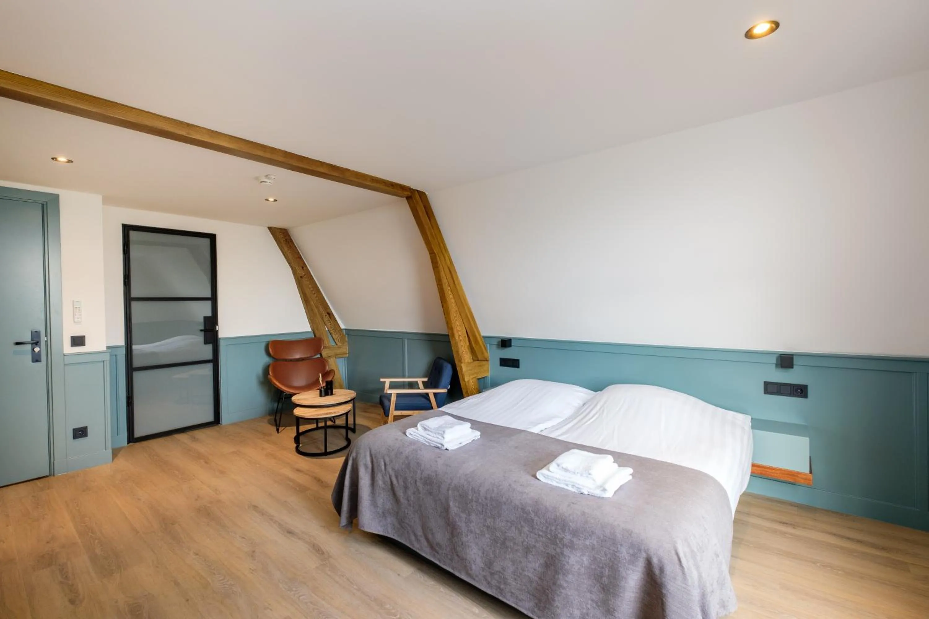 Bed in Hotel Brasserie Smits