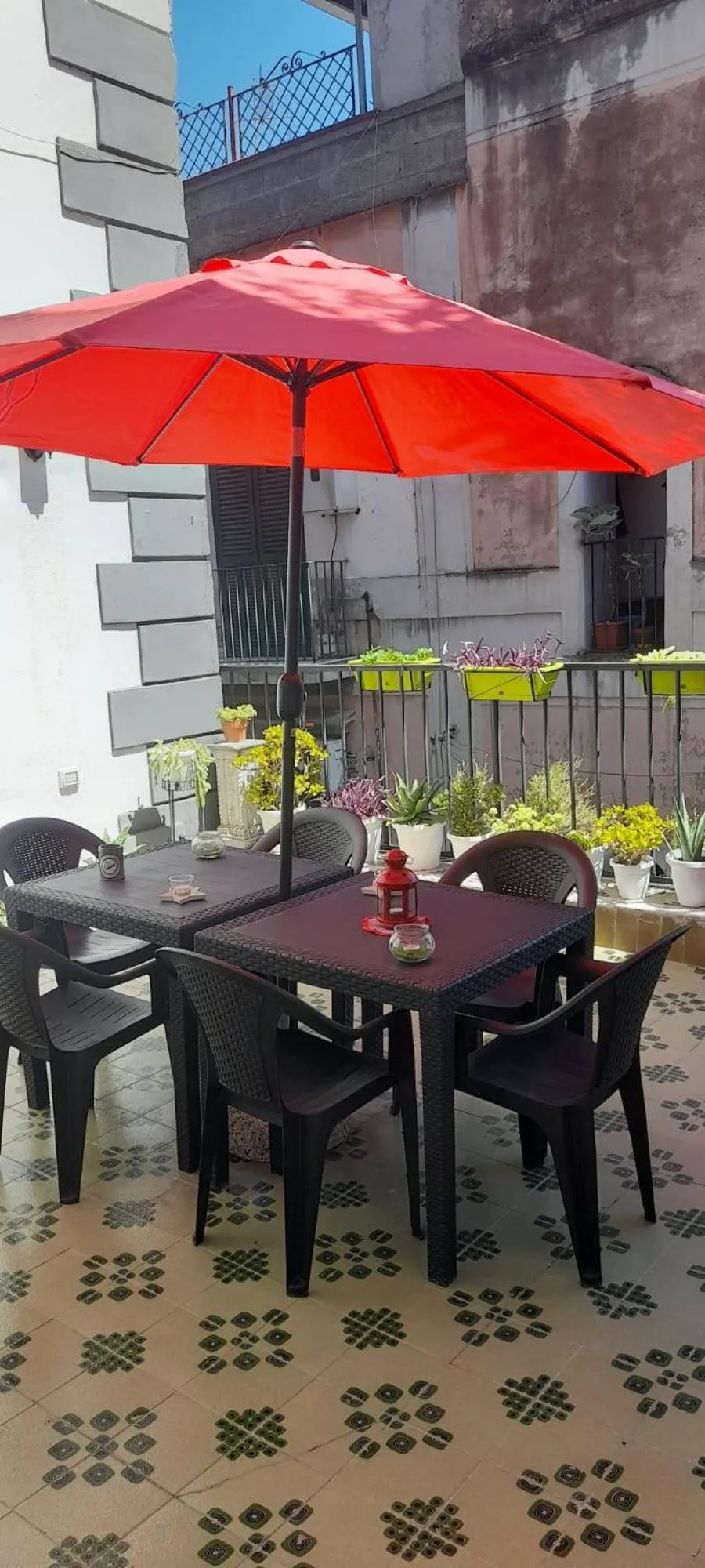 Balcony/Terrace in B&B Stella Scugnizza