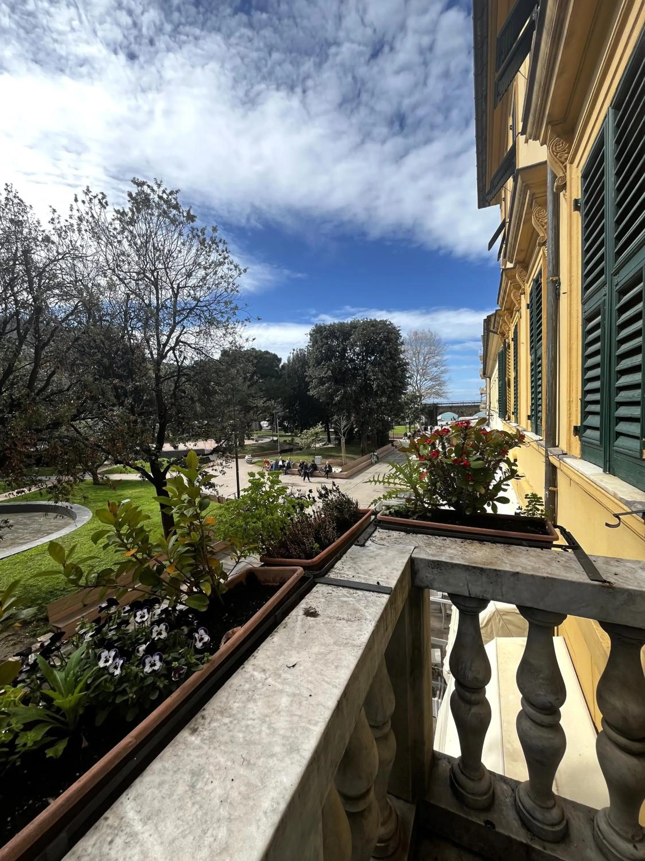 Balcony/Terrace in Hotel Baia di Levanto