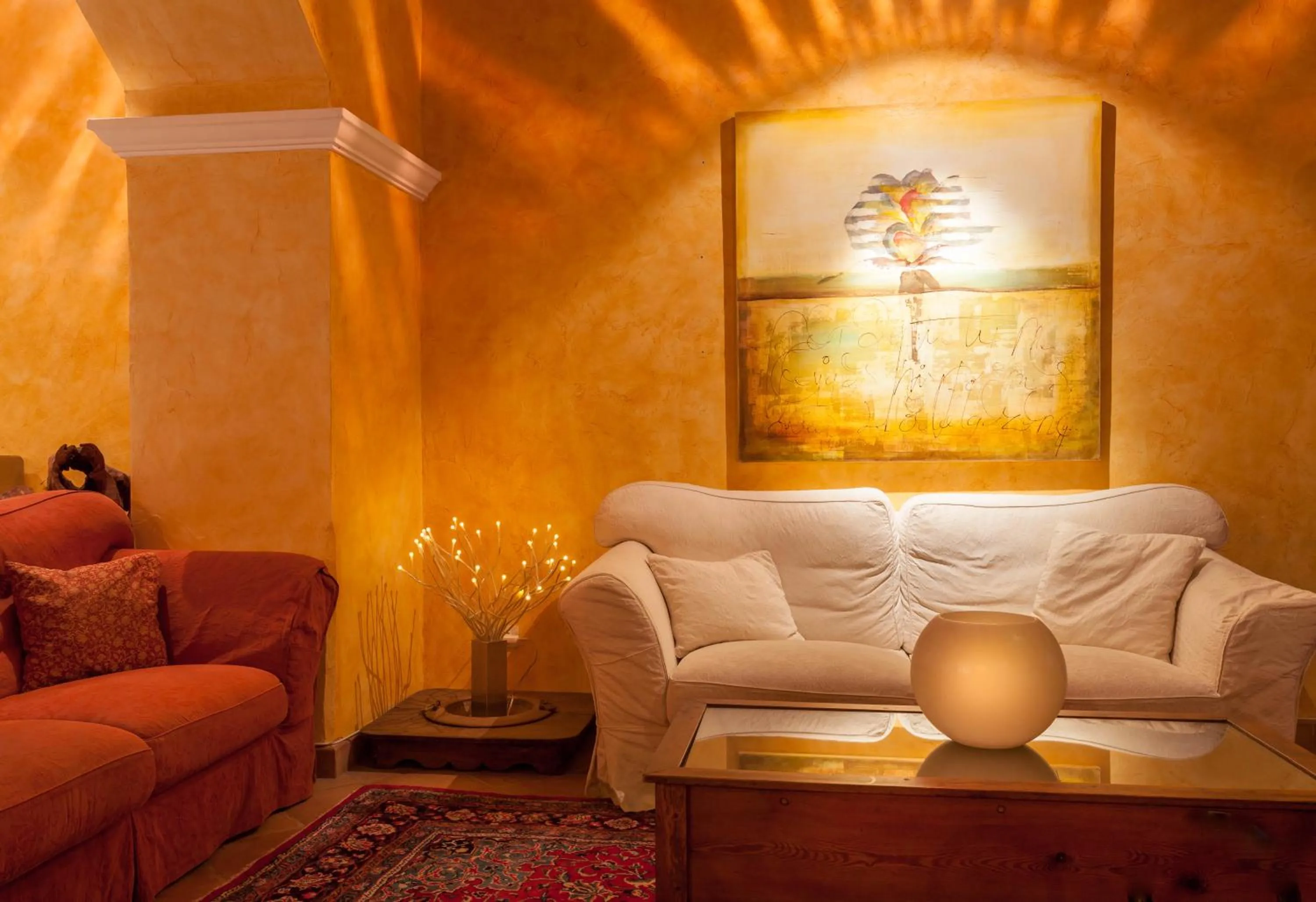 Living room in Petit Hotel Alaro