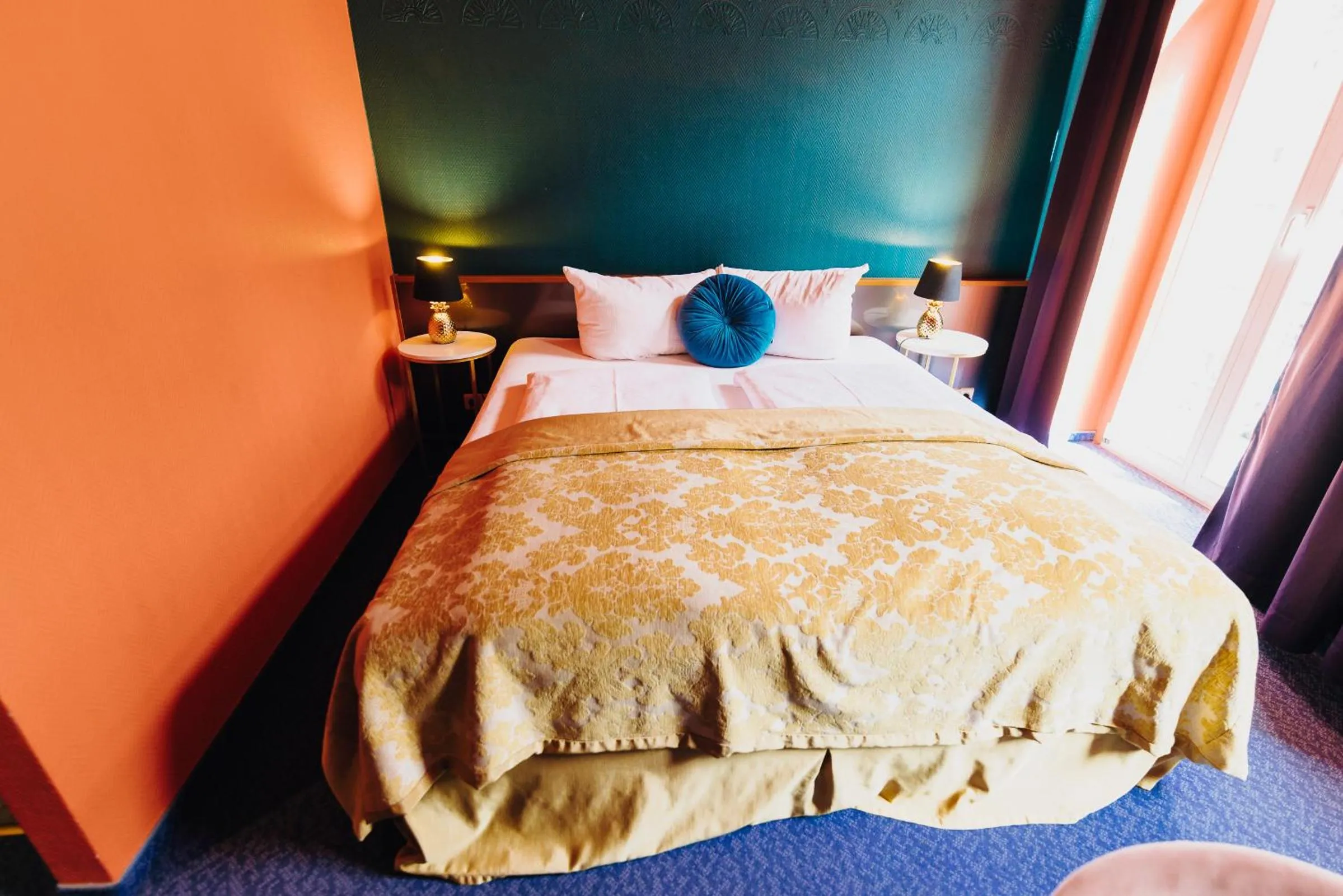 Bed in Boutique Hotel Rothenburger Hof