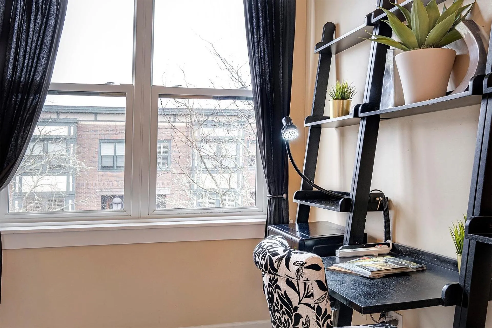 Seating area in The Orenco Station Hotel