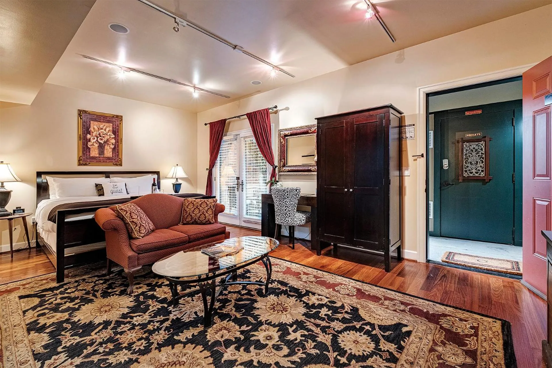 Bed in The Orenco Station Hotel