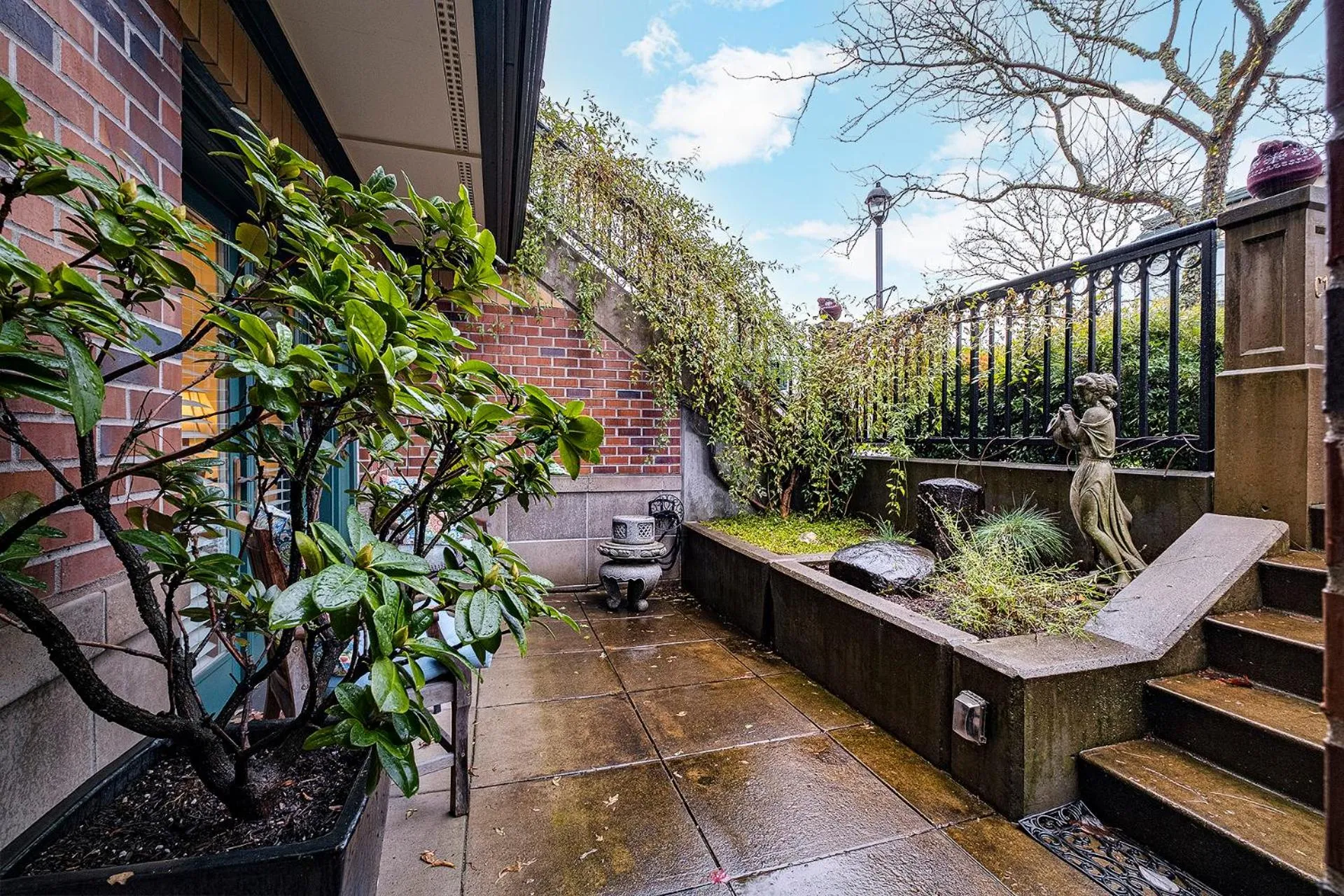 Patio in The Orenco Station Hotel
