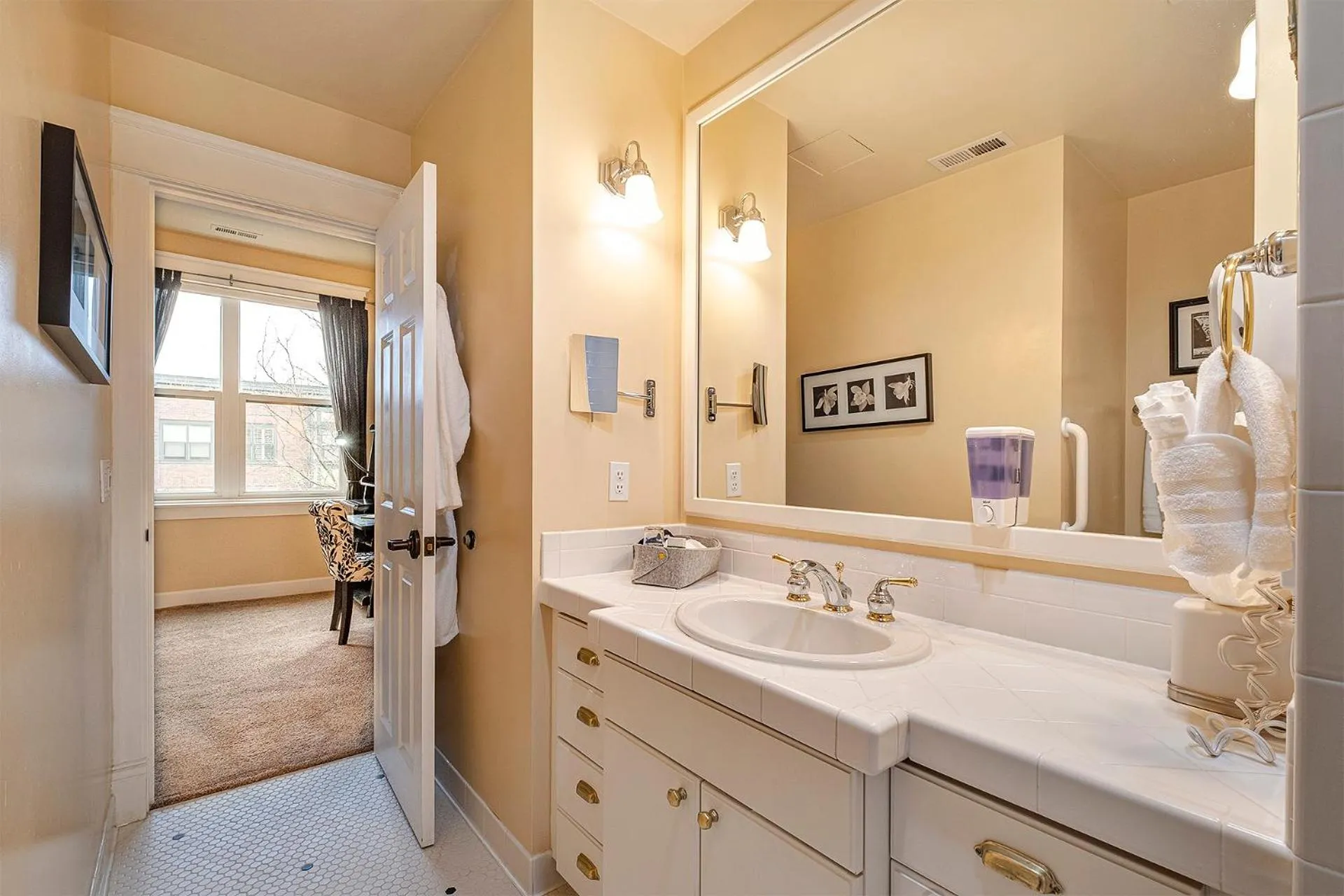 Bathroom in The Orenco Station Hotel
