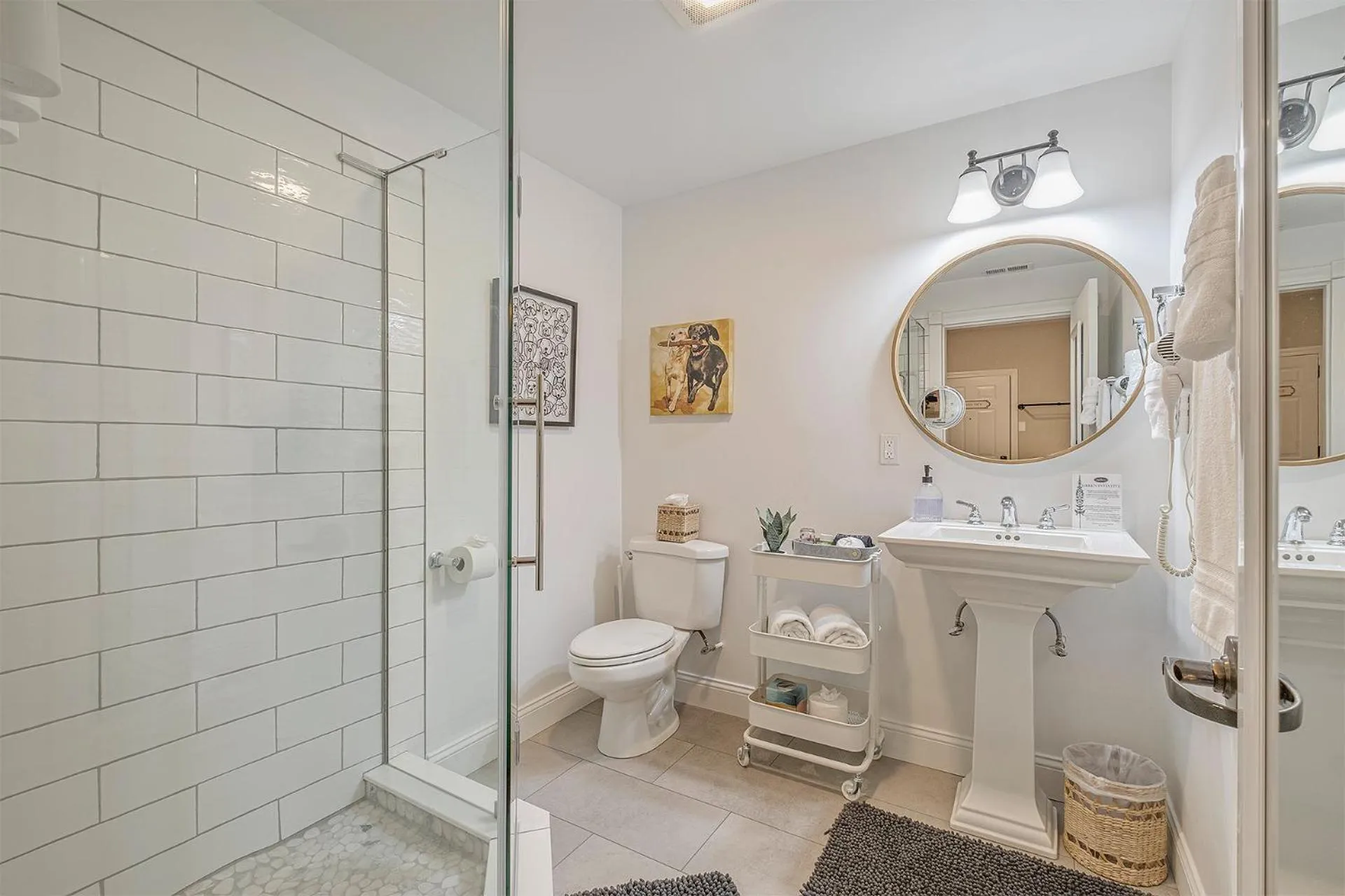 Shower in The Orenco Station Hotel