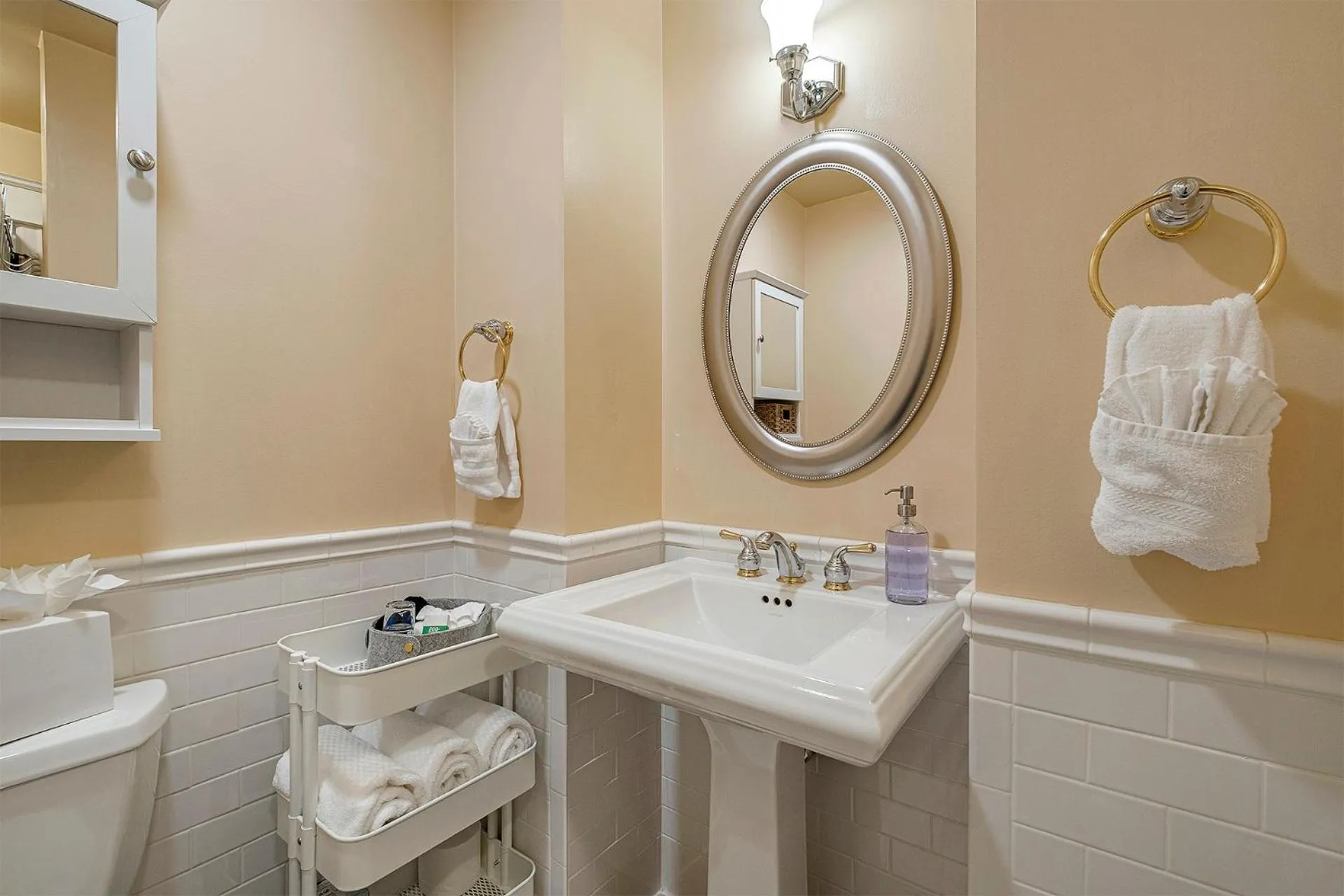 Bathroom in The Orenco Station Hotel