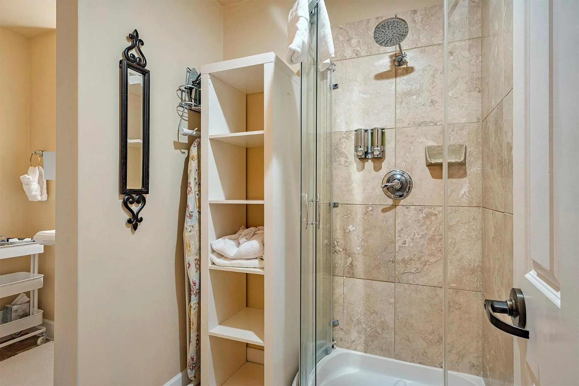 Shower in The Orenco Station Hotel