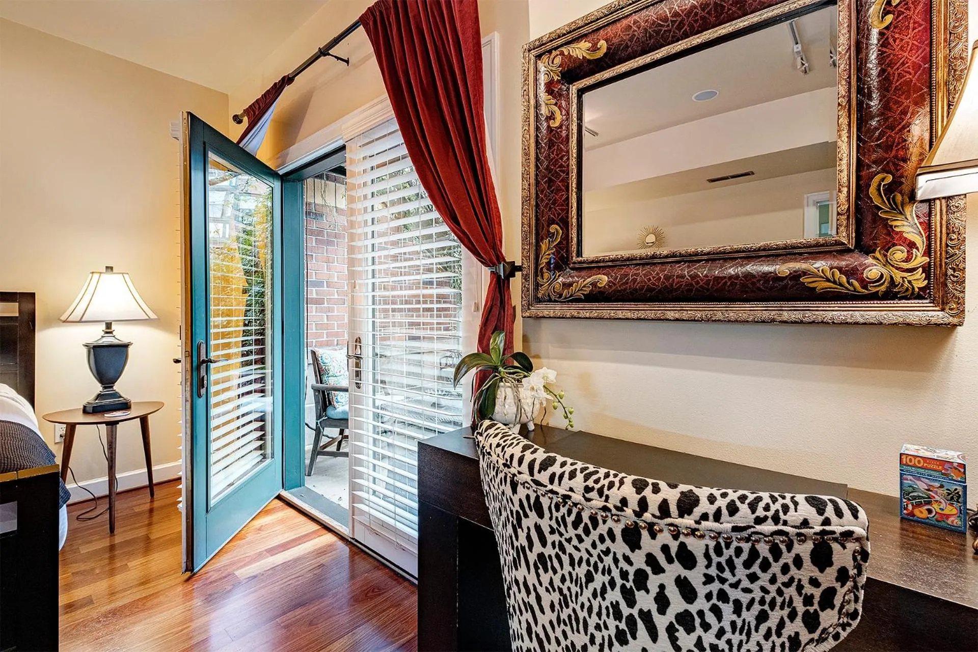 Living room in The Orenco Station Hotel