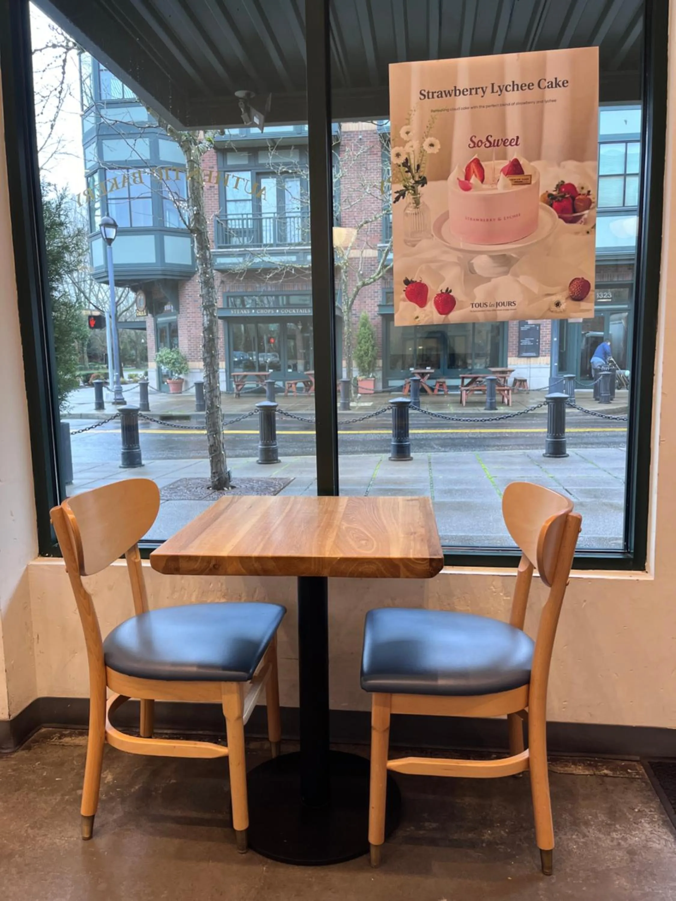 Dining area in The Orenco Station Hotel