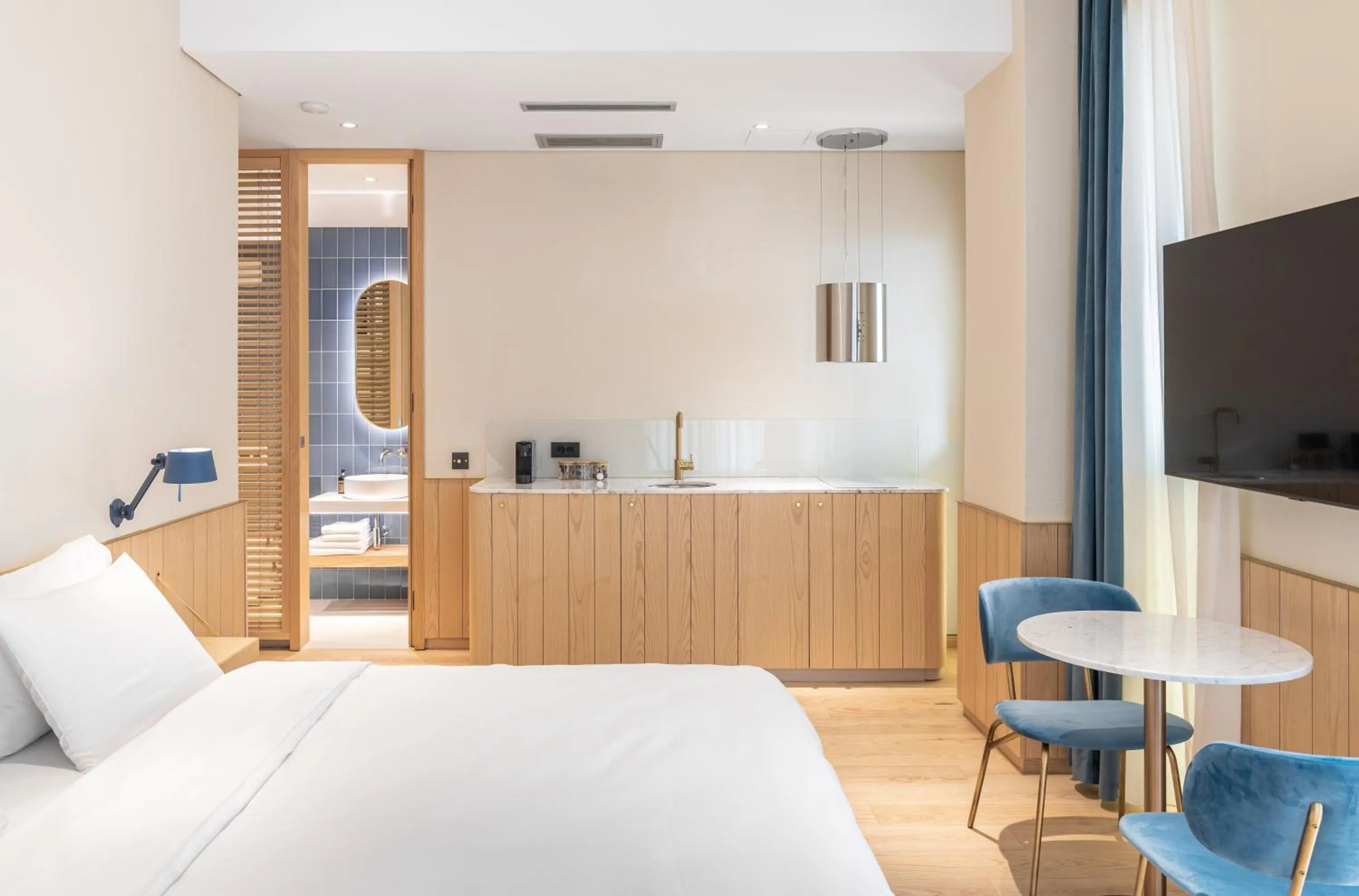 Bed in ROSETTI Hotel