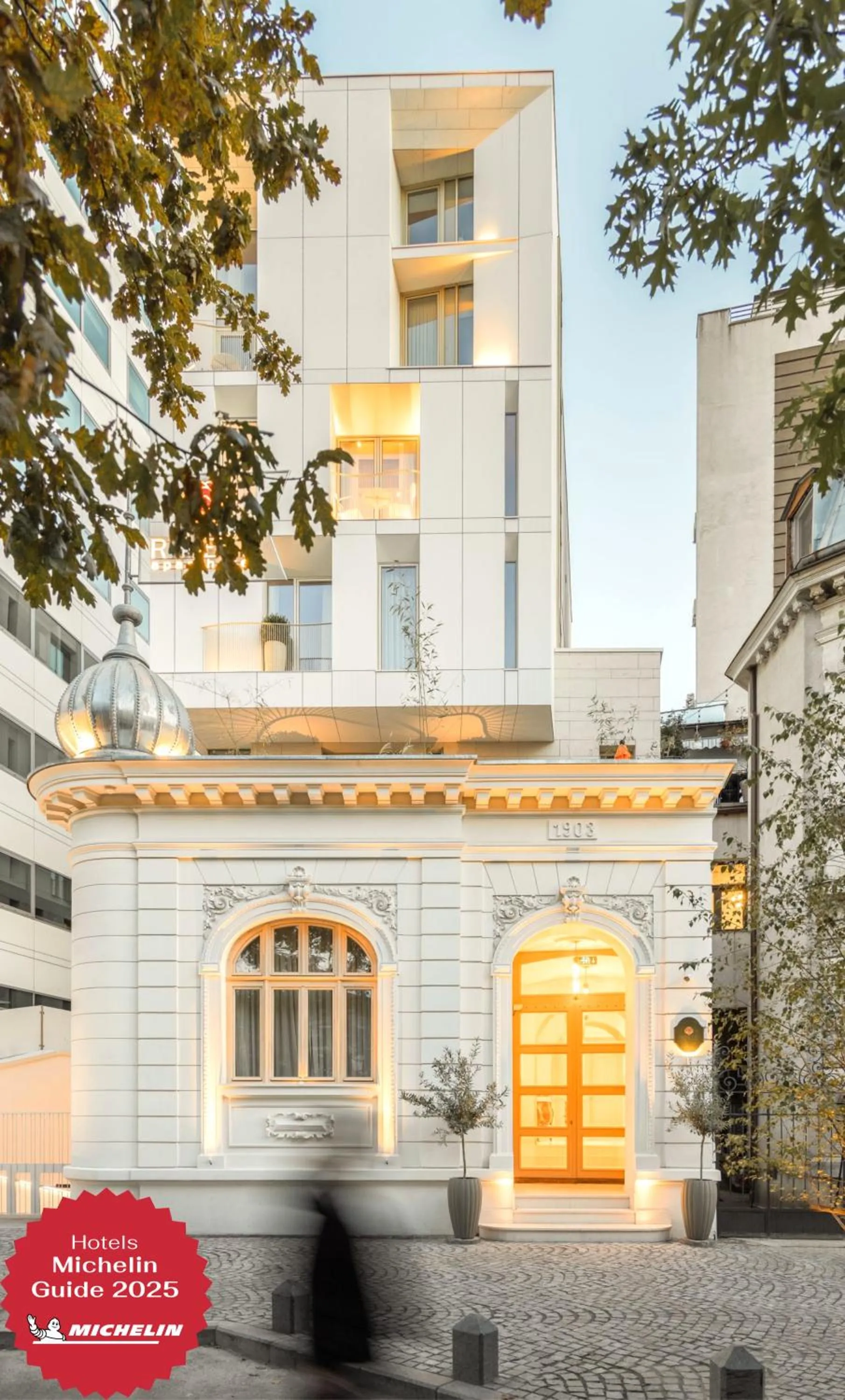 Facade/entrance in ROSETTI Hotel