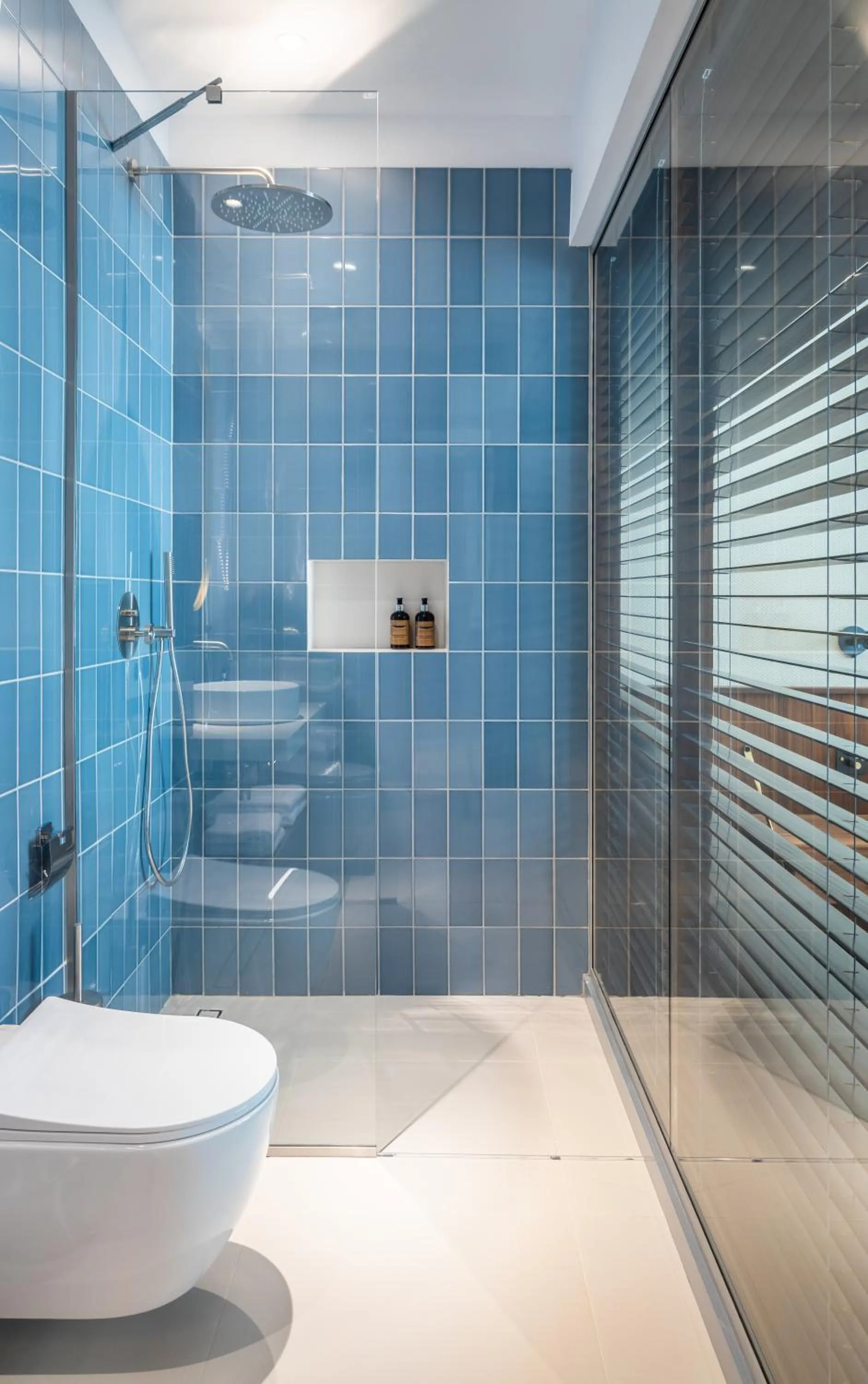 Shower in ROSETTI Hotel