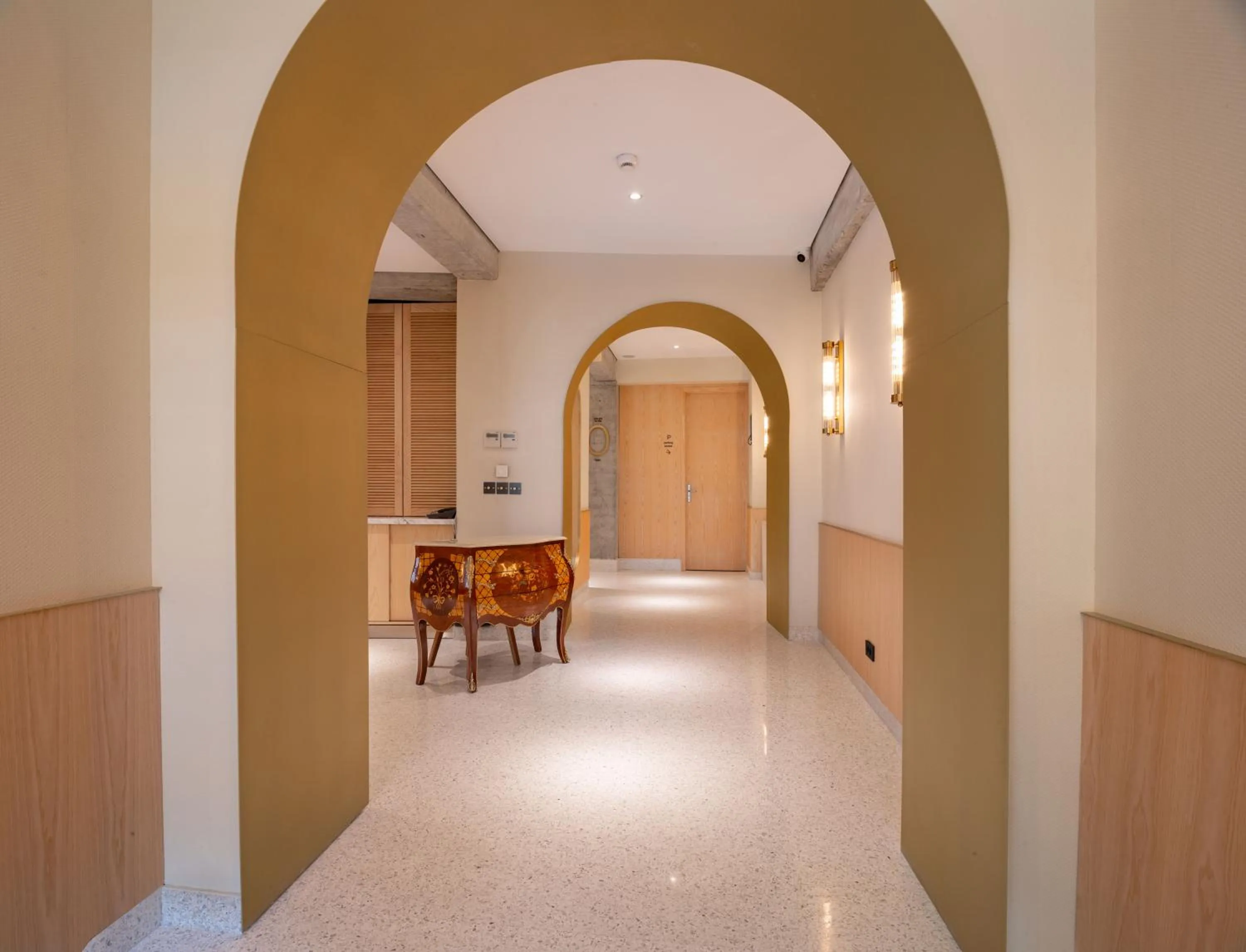 Lobby or reception in ROSETTI Hotel