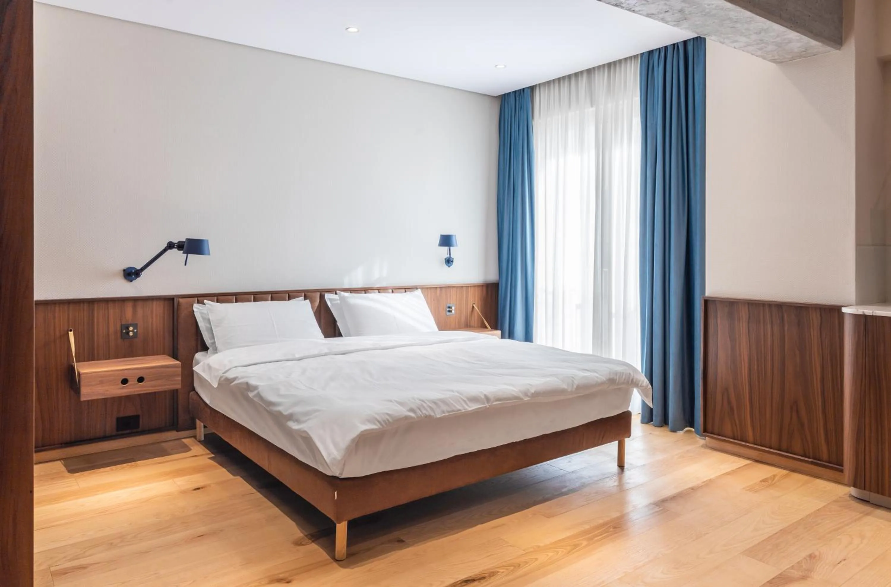 Bed in ROSETTI Hotel