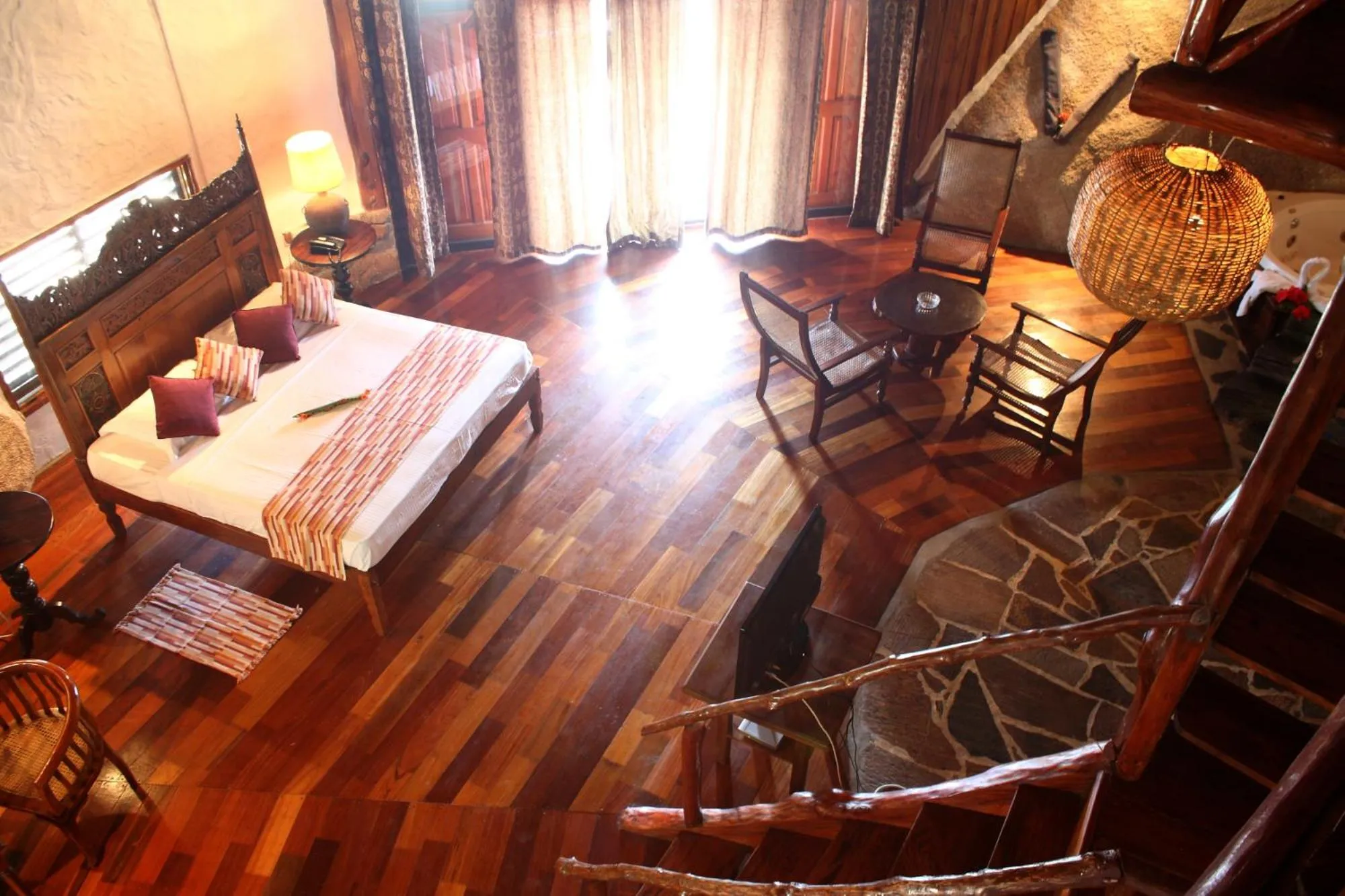 Bedroom, Bed in Chauve Souris Relais