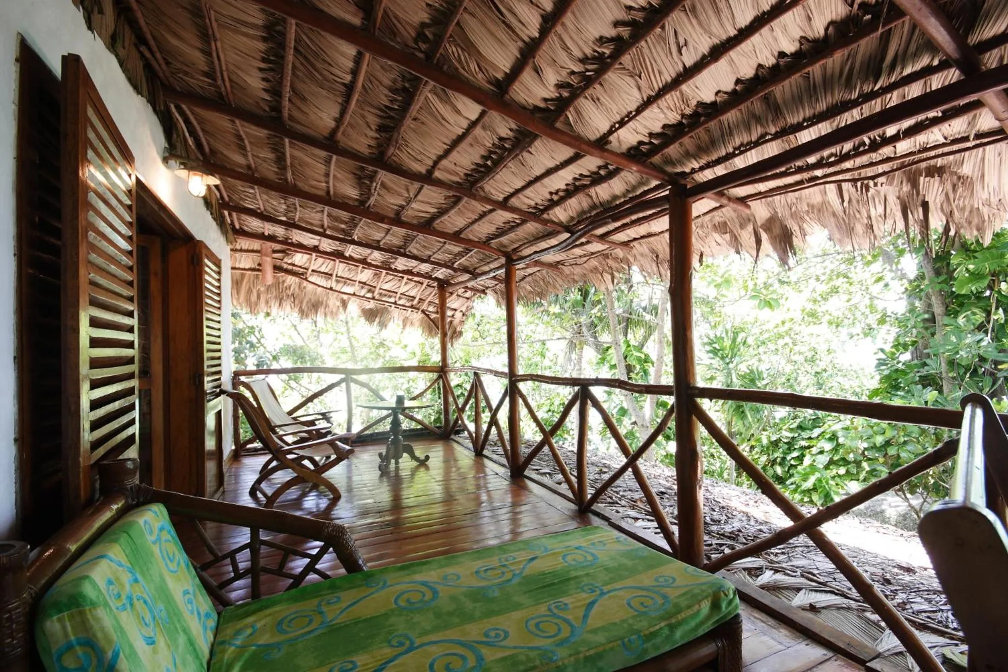 Balcony/Terrace in Chauve Souris Relais
