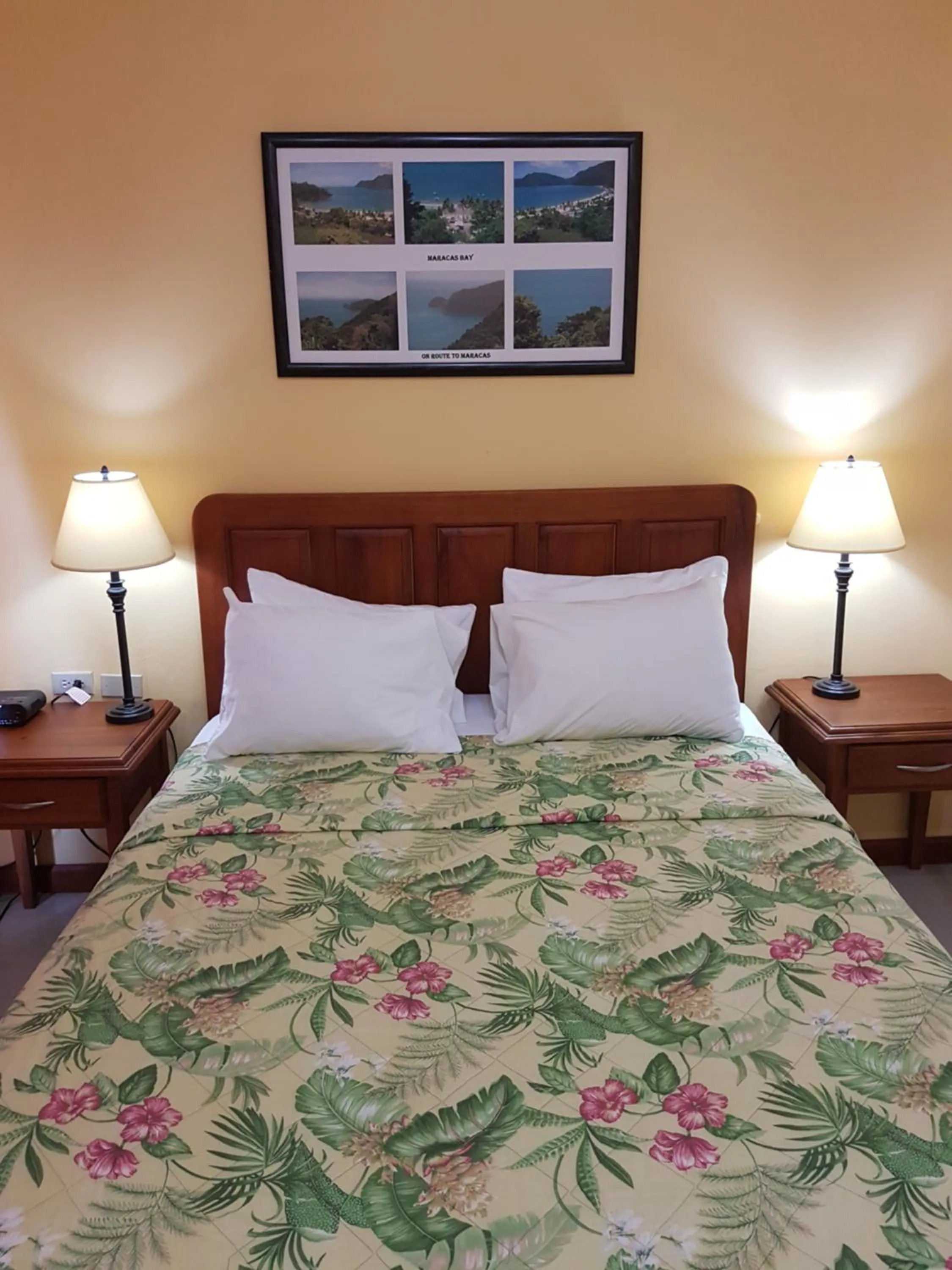 Bed in Piarco Village Suites