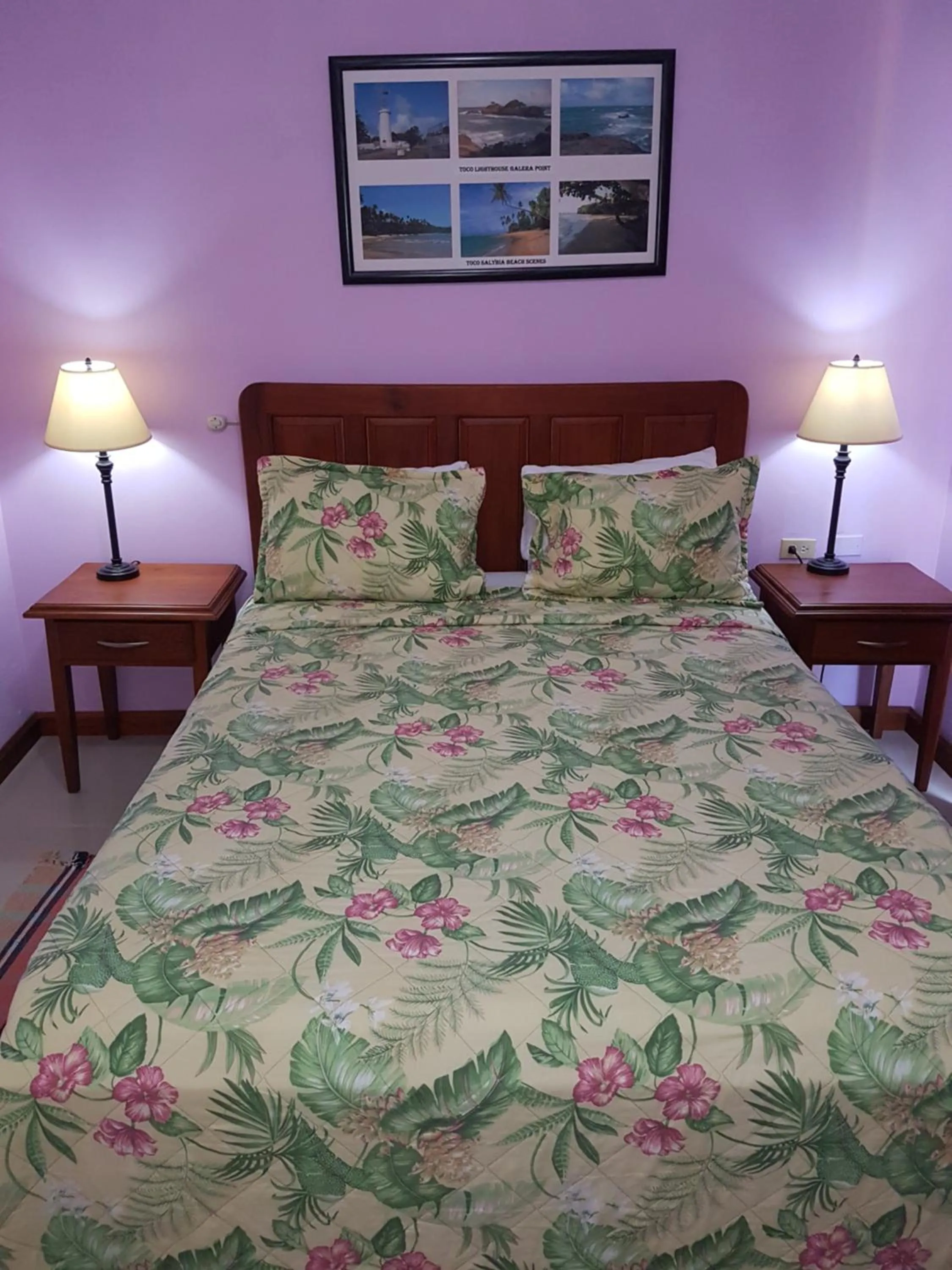 Bed in Piarco Village Suites