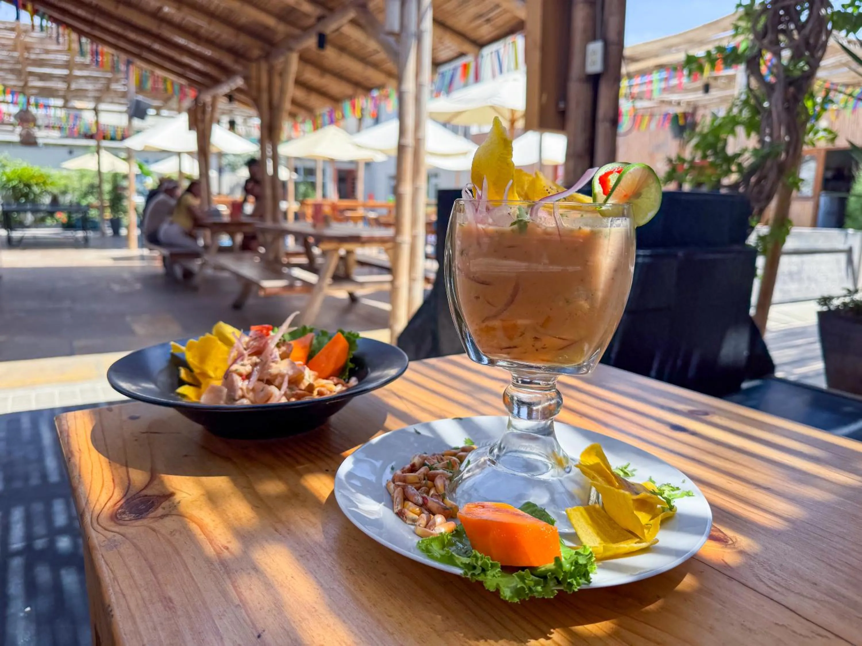 Restaurant/places to eat in Viajero Paracas Hostel