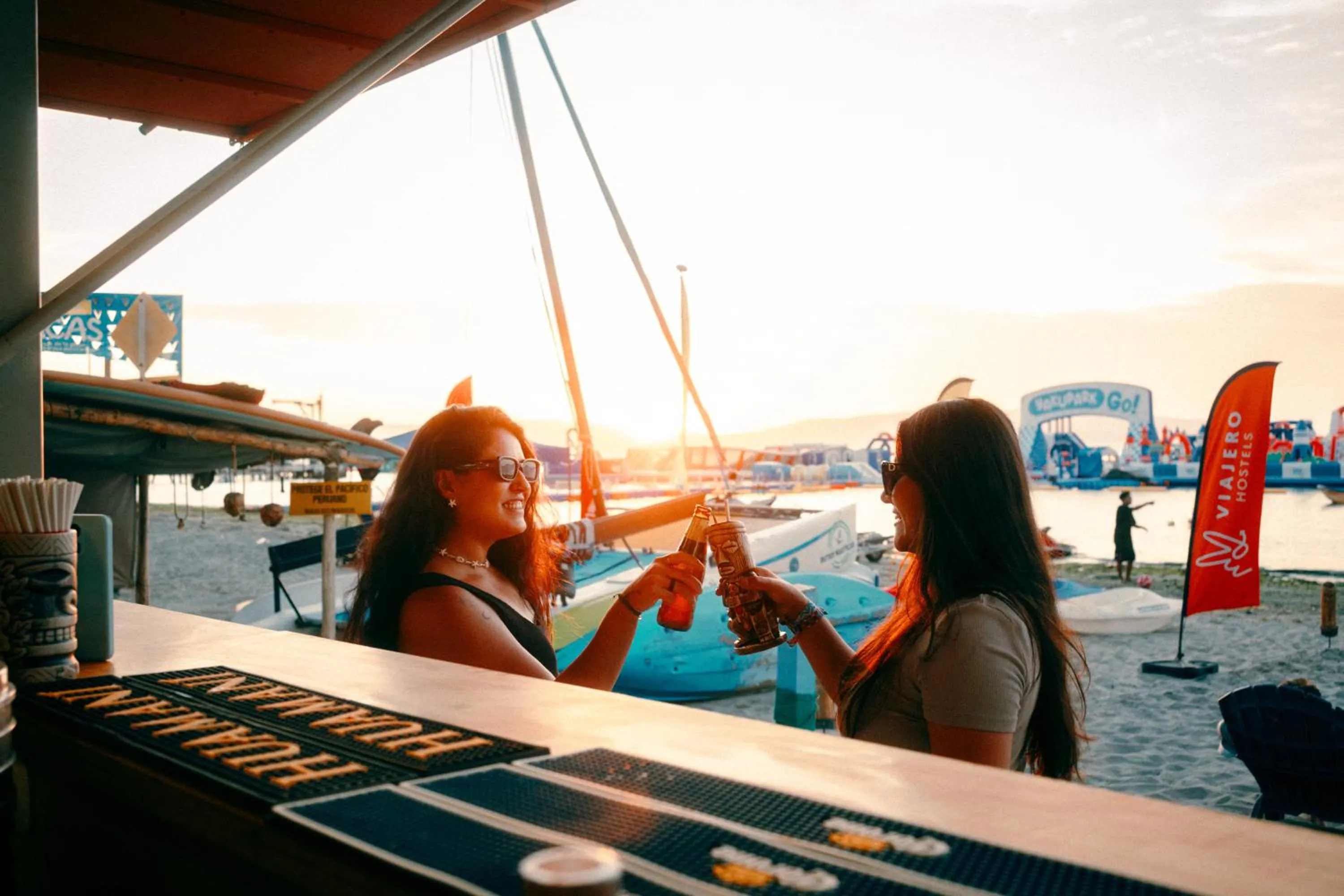 People in Viajero Paracas Hostel