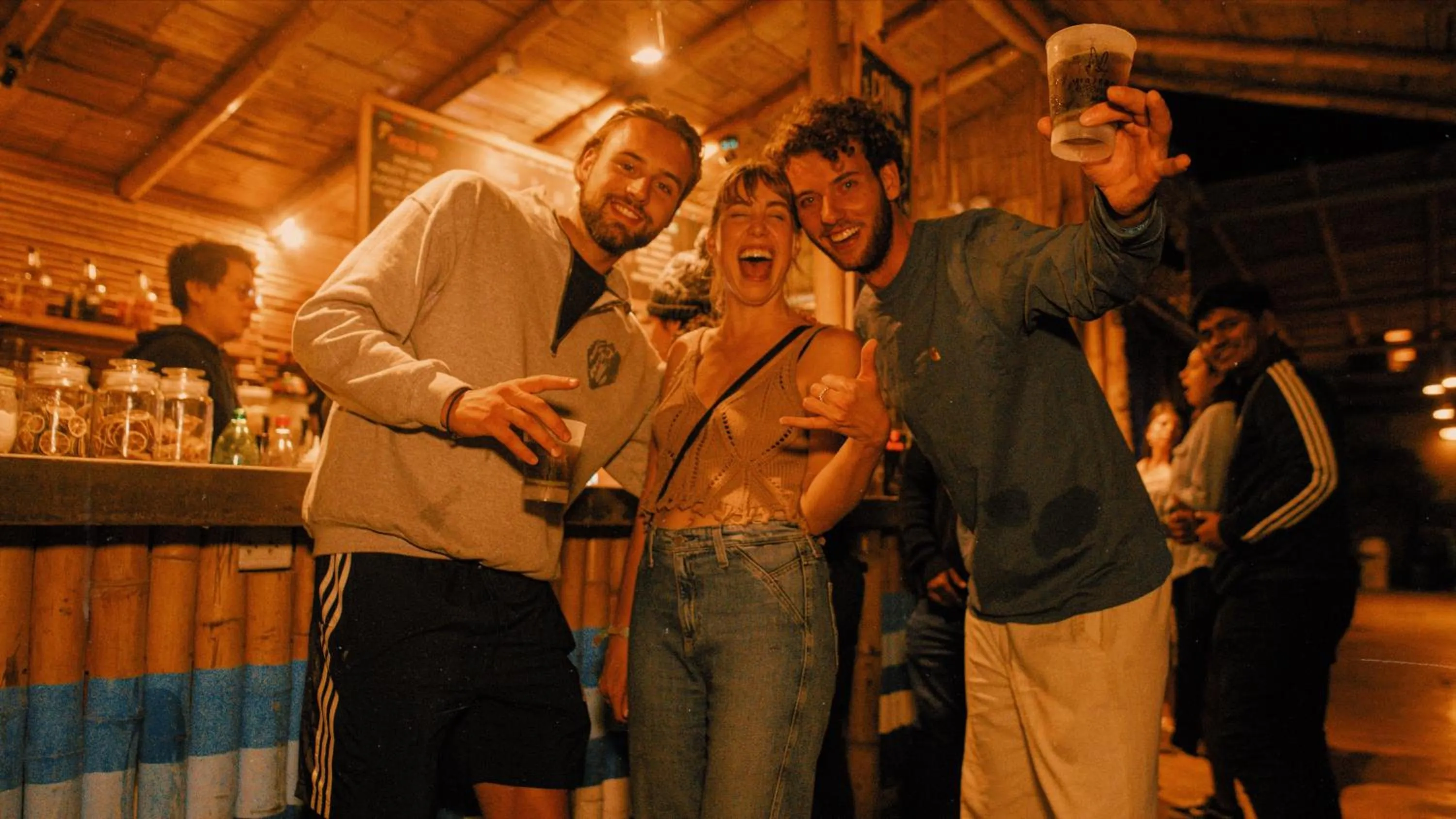 People in Viajero Paracas Hostel
