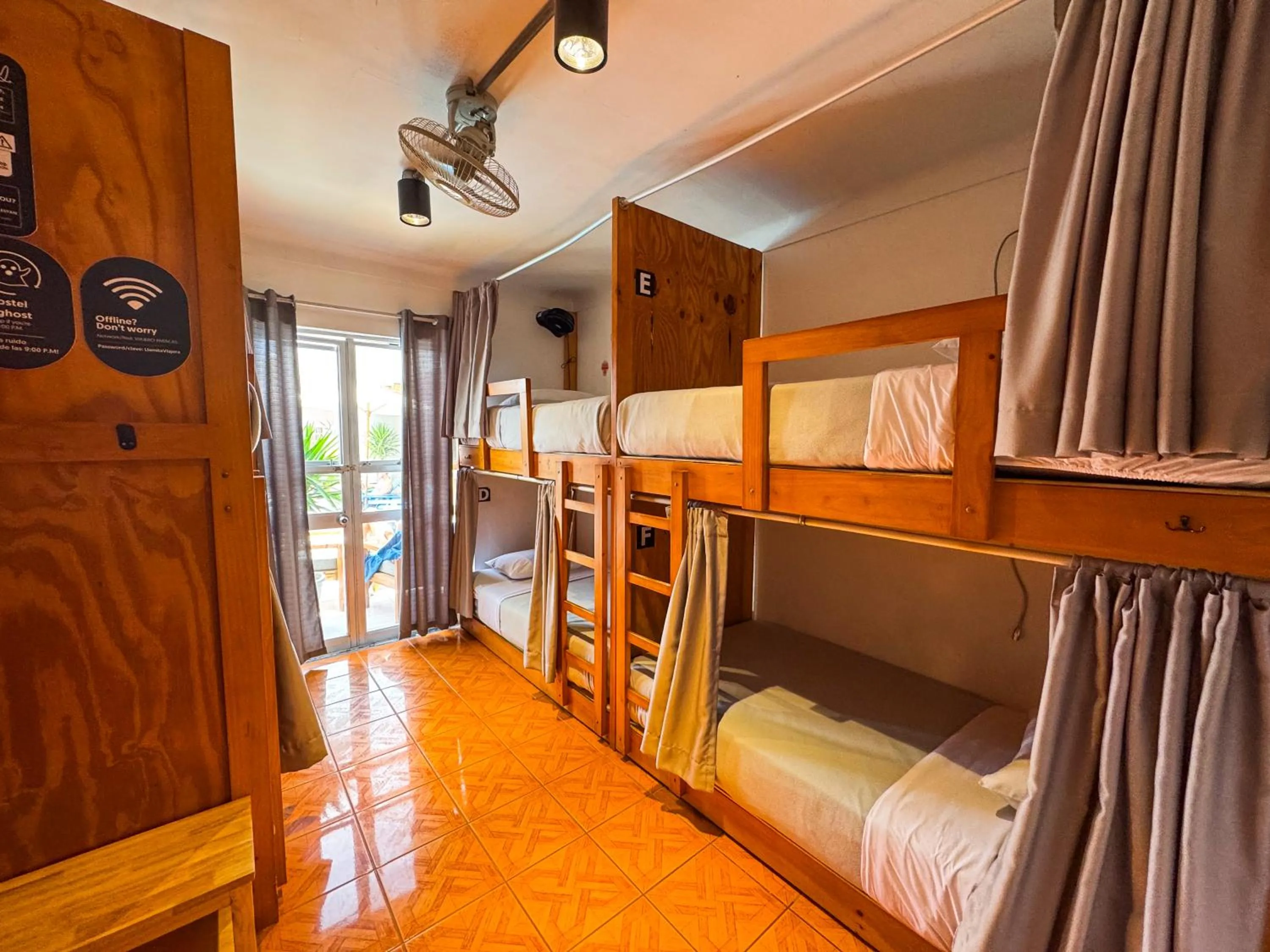 Bed in Viajero Paracas Hostel